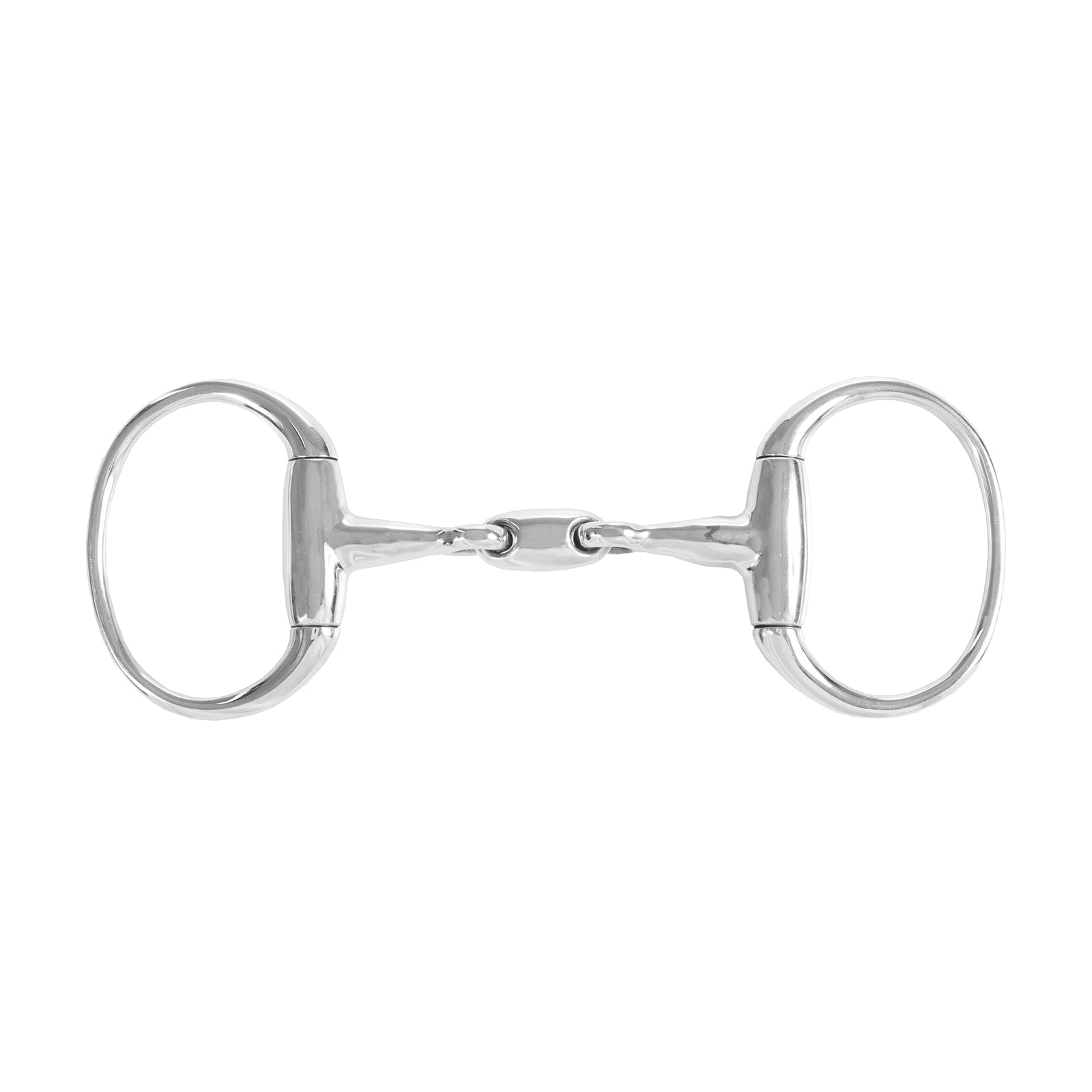 Horze Double-Jointed Eggbutt Bit, 14mm Horse Bits