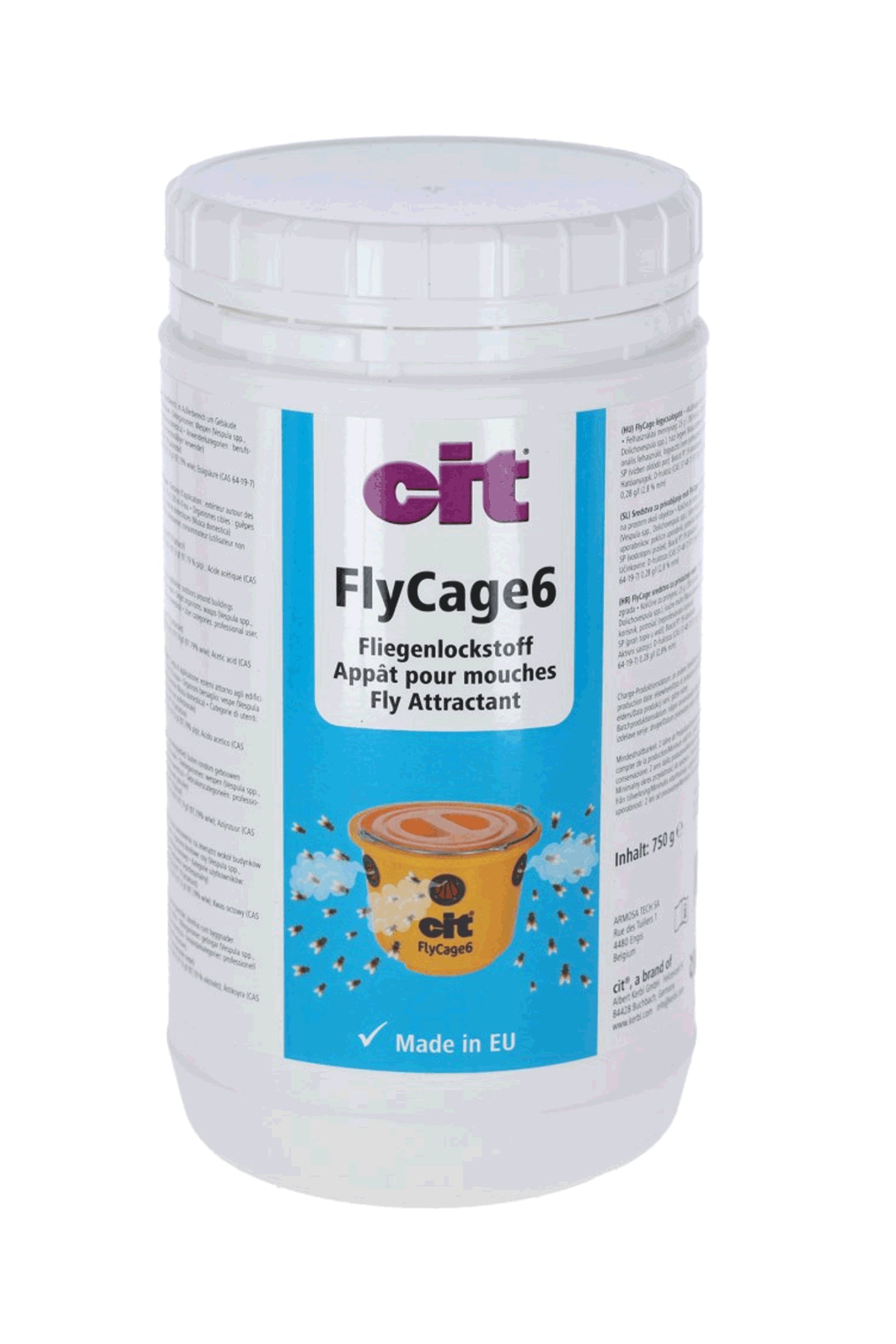 Kerbl Cit Fly Attractant For FlyCage 6, 750 g Antifly Protection for Horses