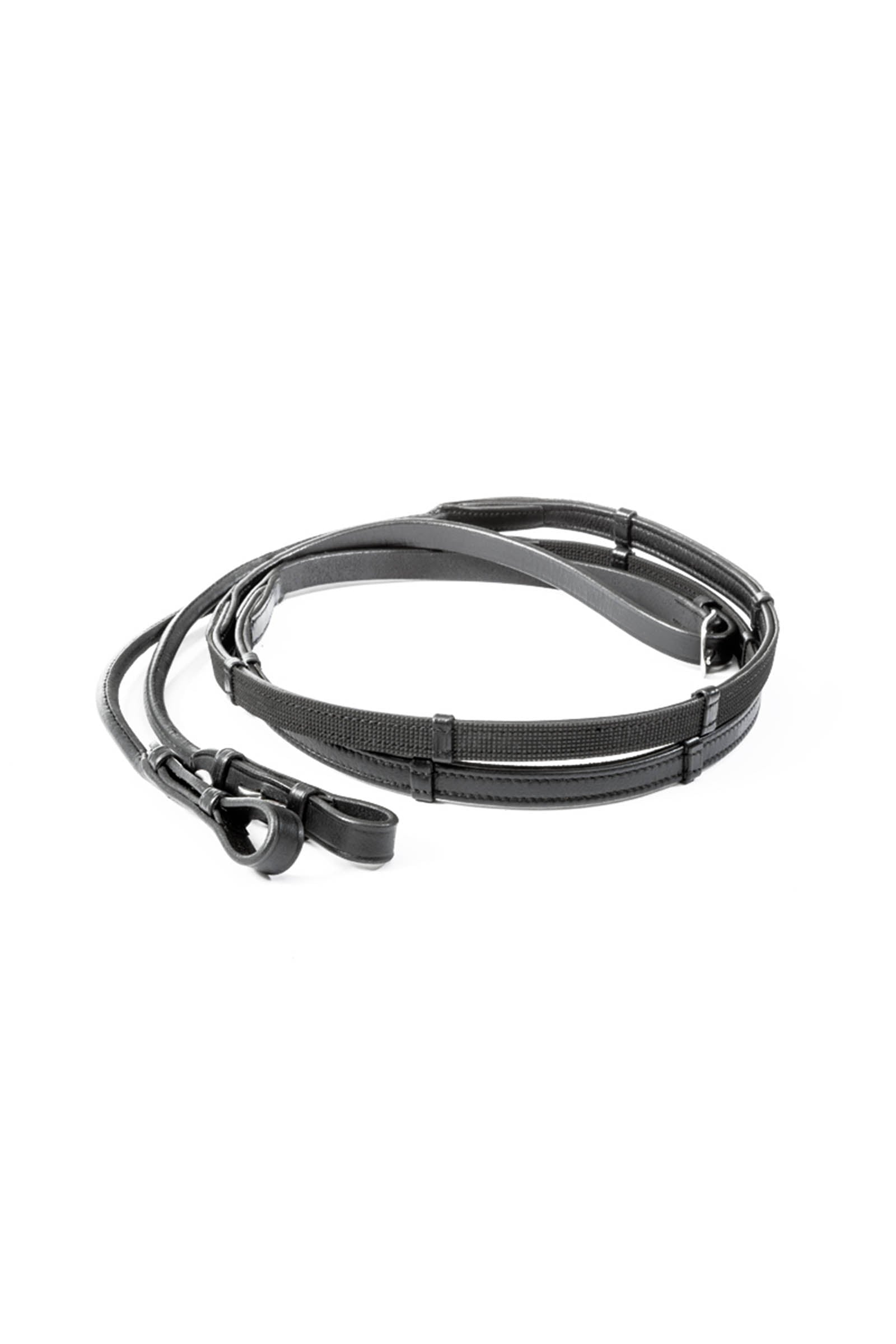 Kavalkade Softgrip Reins Round Stitched With 5 Stops, 16 mm Bridles & Reins