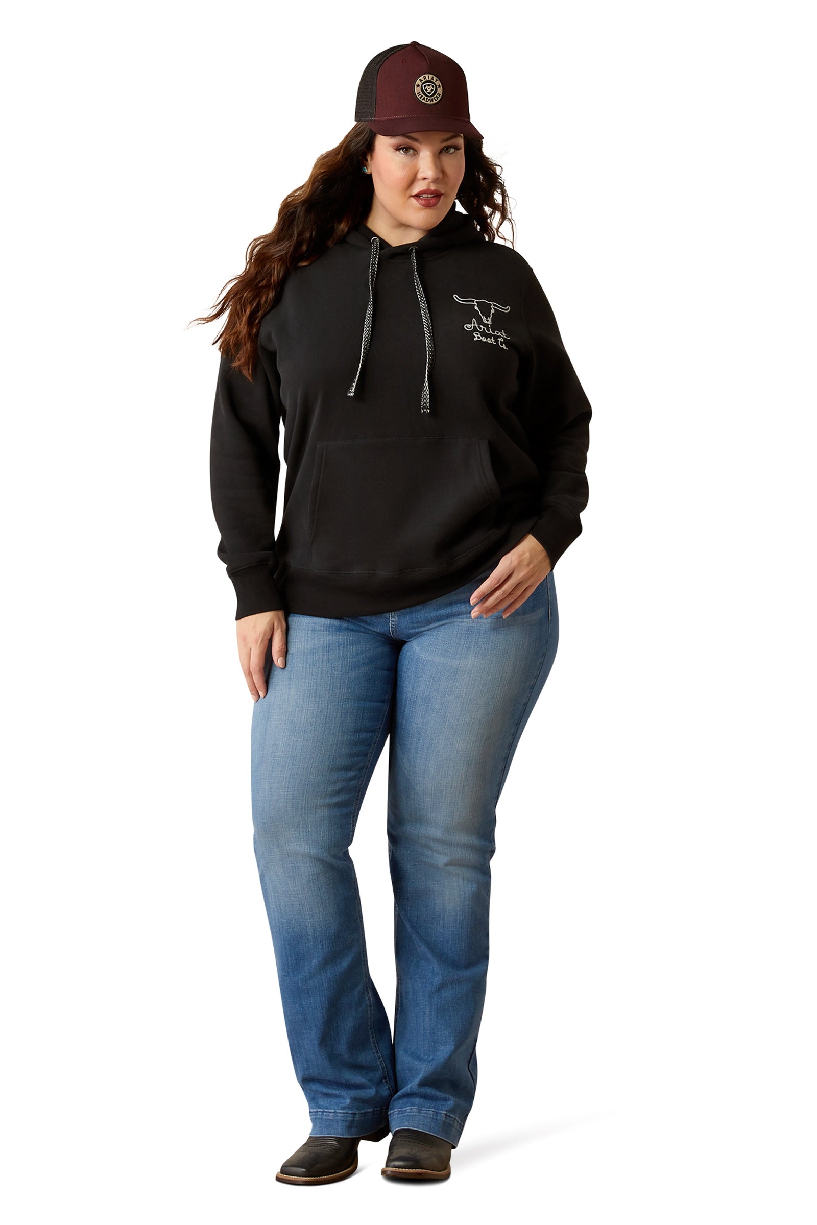 Ariat Steer Stitch Hoodie Women’s Riding Clothing