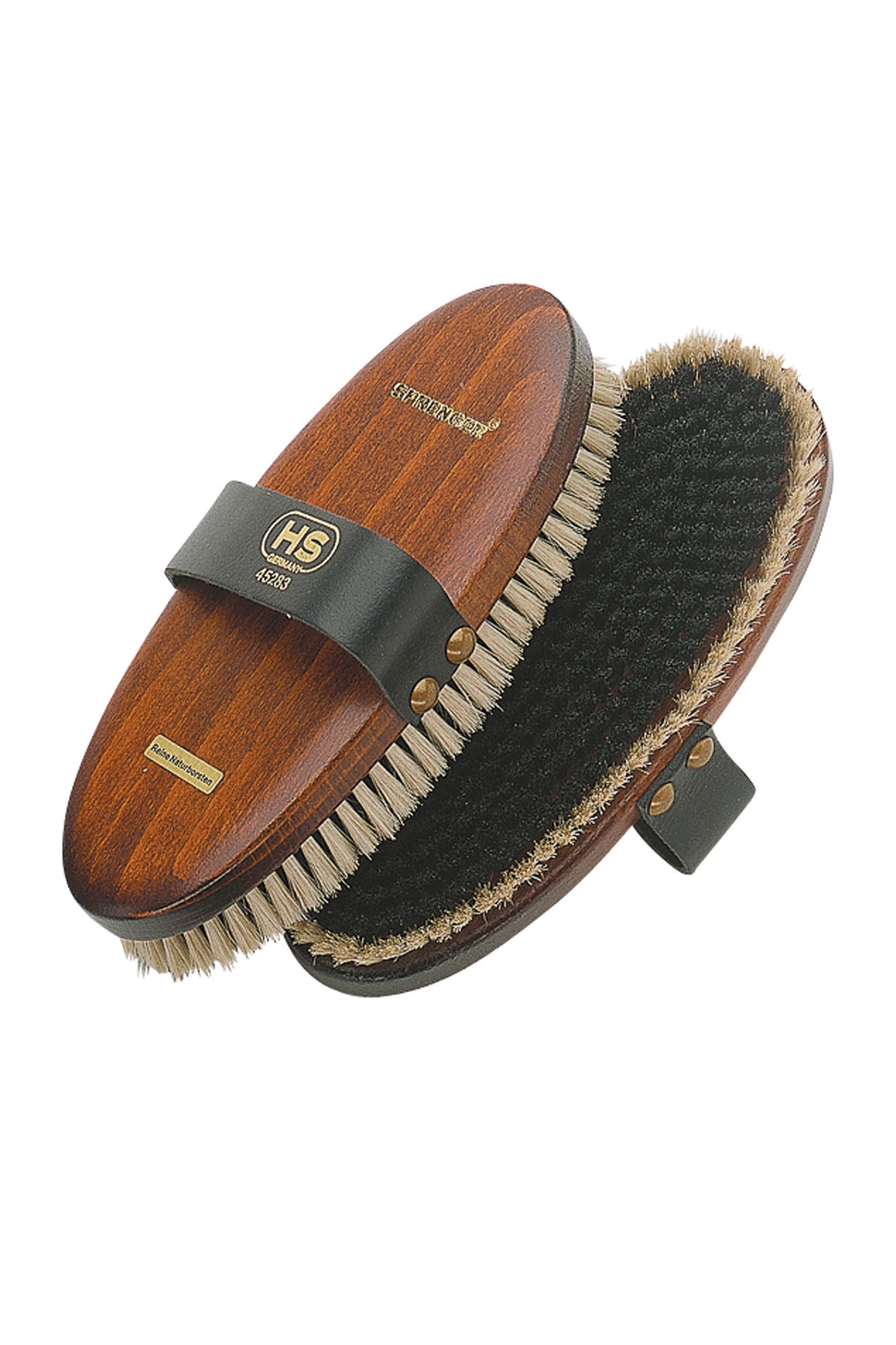 Sprenger Original China black bristles, white surround Horse Grooming Tools