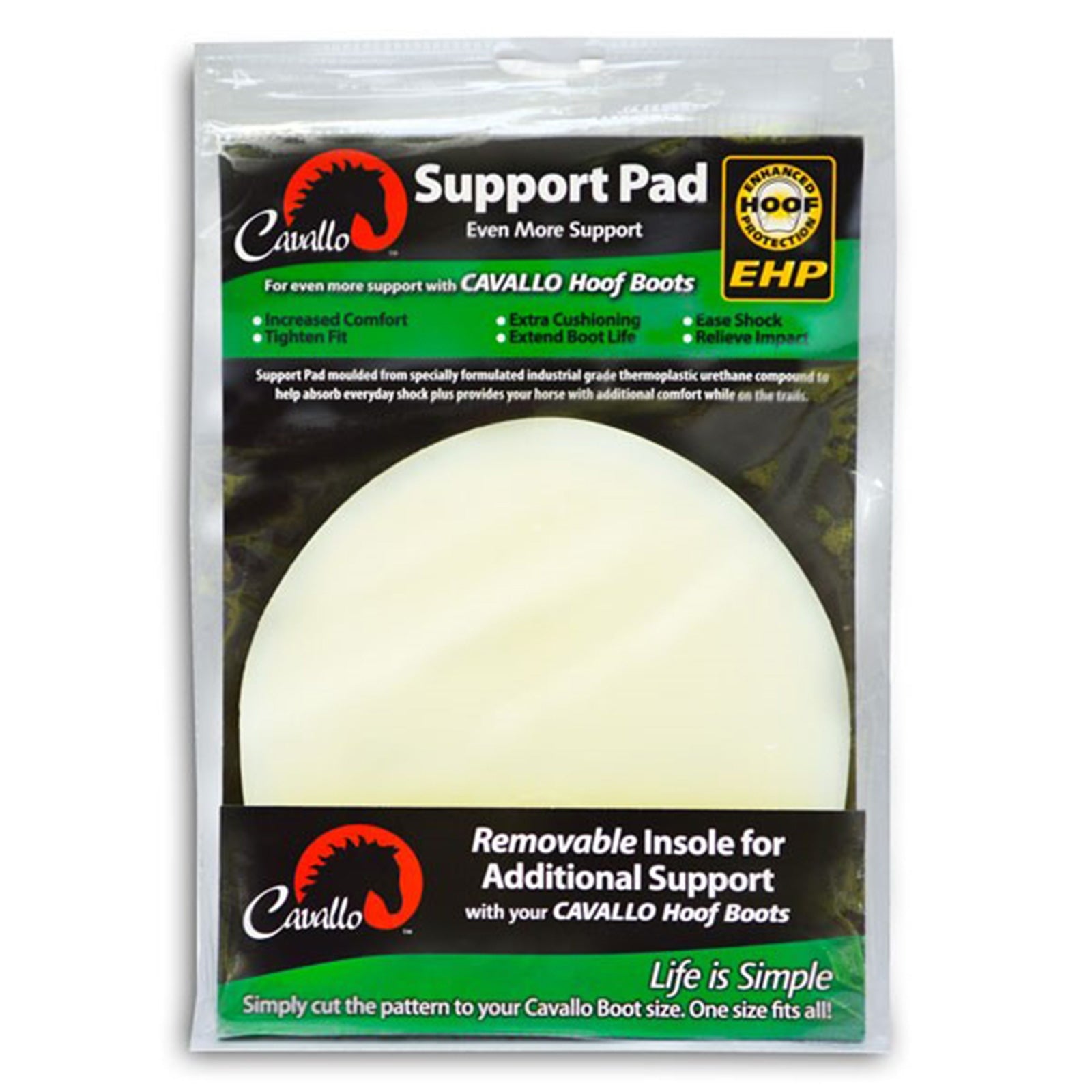 Cavallo Hoof Boots F.R.A. Soles TPU, pair Leg Protection & Hoof Protection for Horses