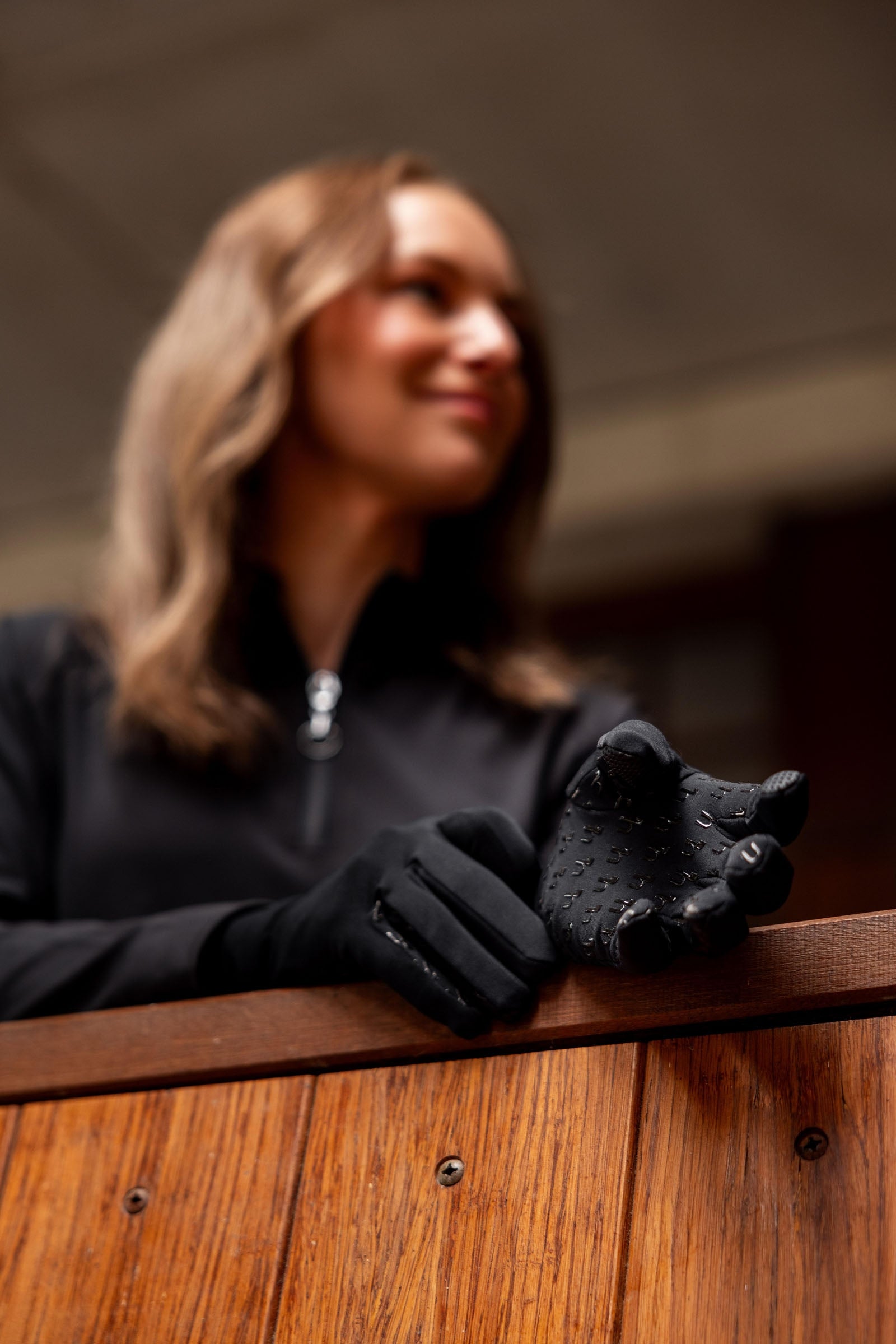 Horze Avery Fleece Riding Gloves Riding Gloves