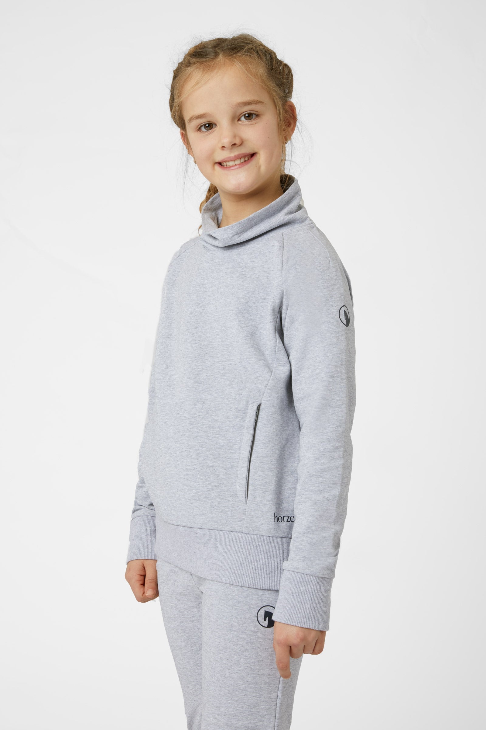 Horze Emmie Kids Organic Cotton Sweatshirt Kids Apparel