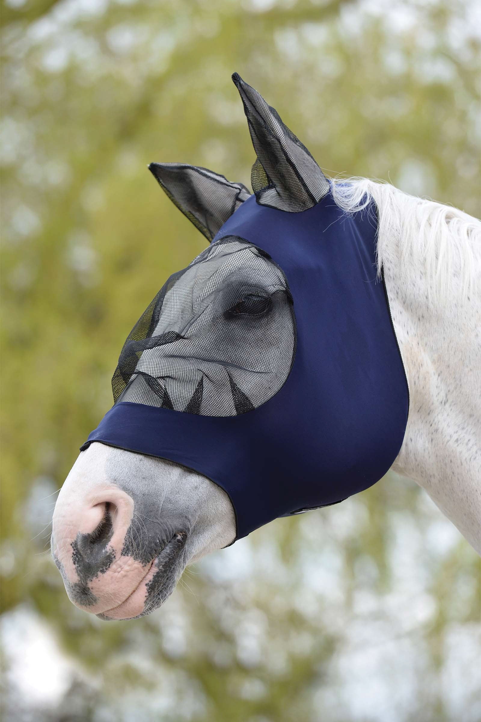Weatherbeeta Deluxe Stretch Bug Eye Saver with Ears Antifly Protection for Horses