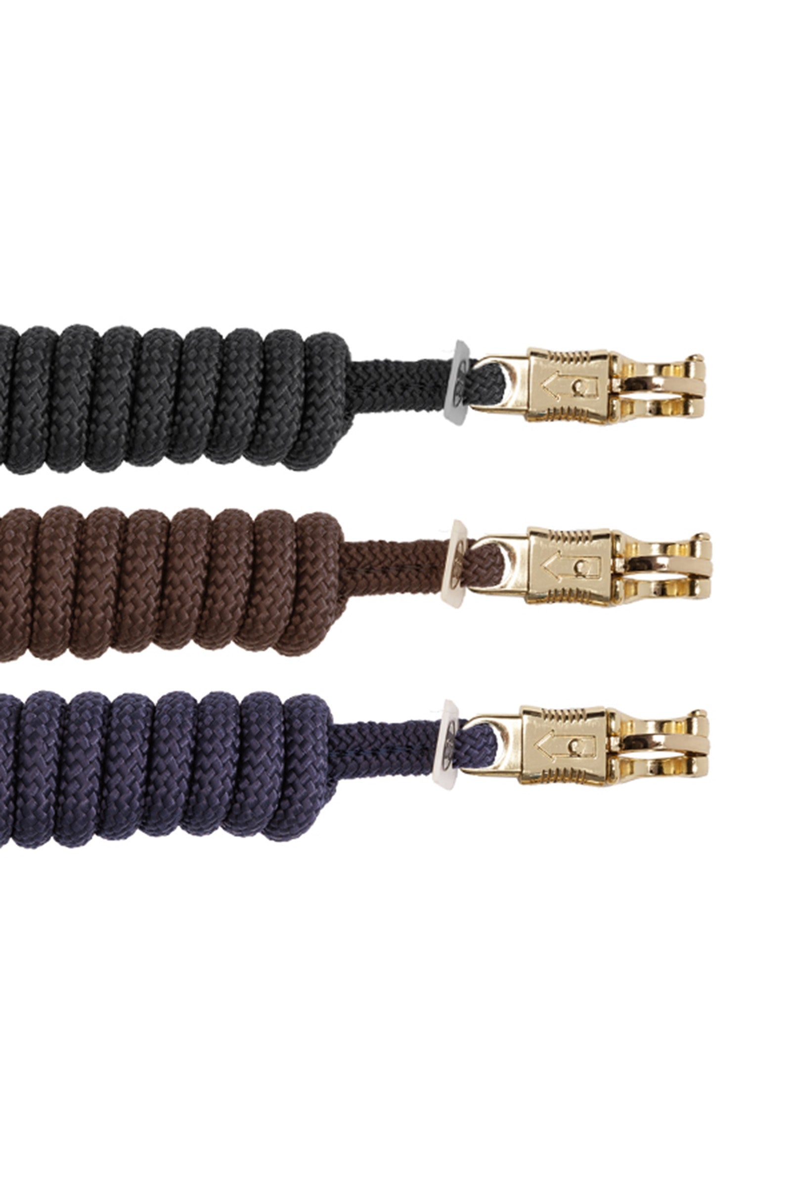 Kavalkade Lead Rope with Brass Panic Hook Halters & Leads