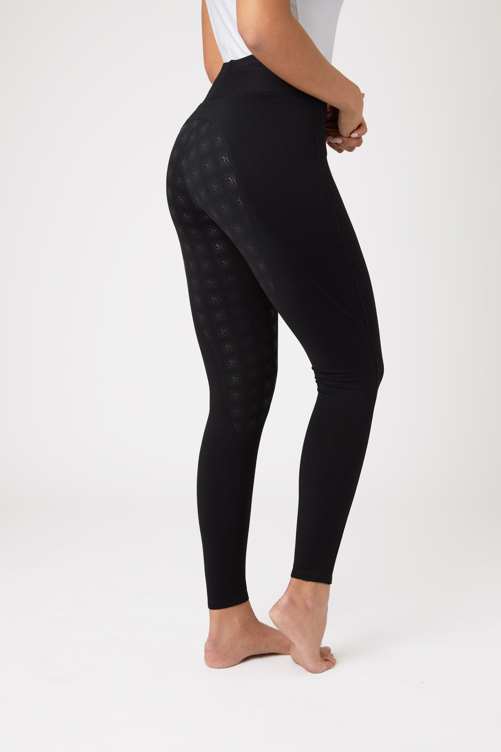 Horze Juliet Women's Hyper Flex Full Seat Tights Womens Breeches