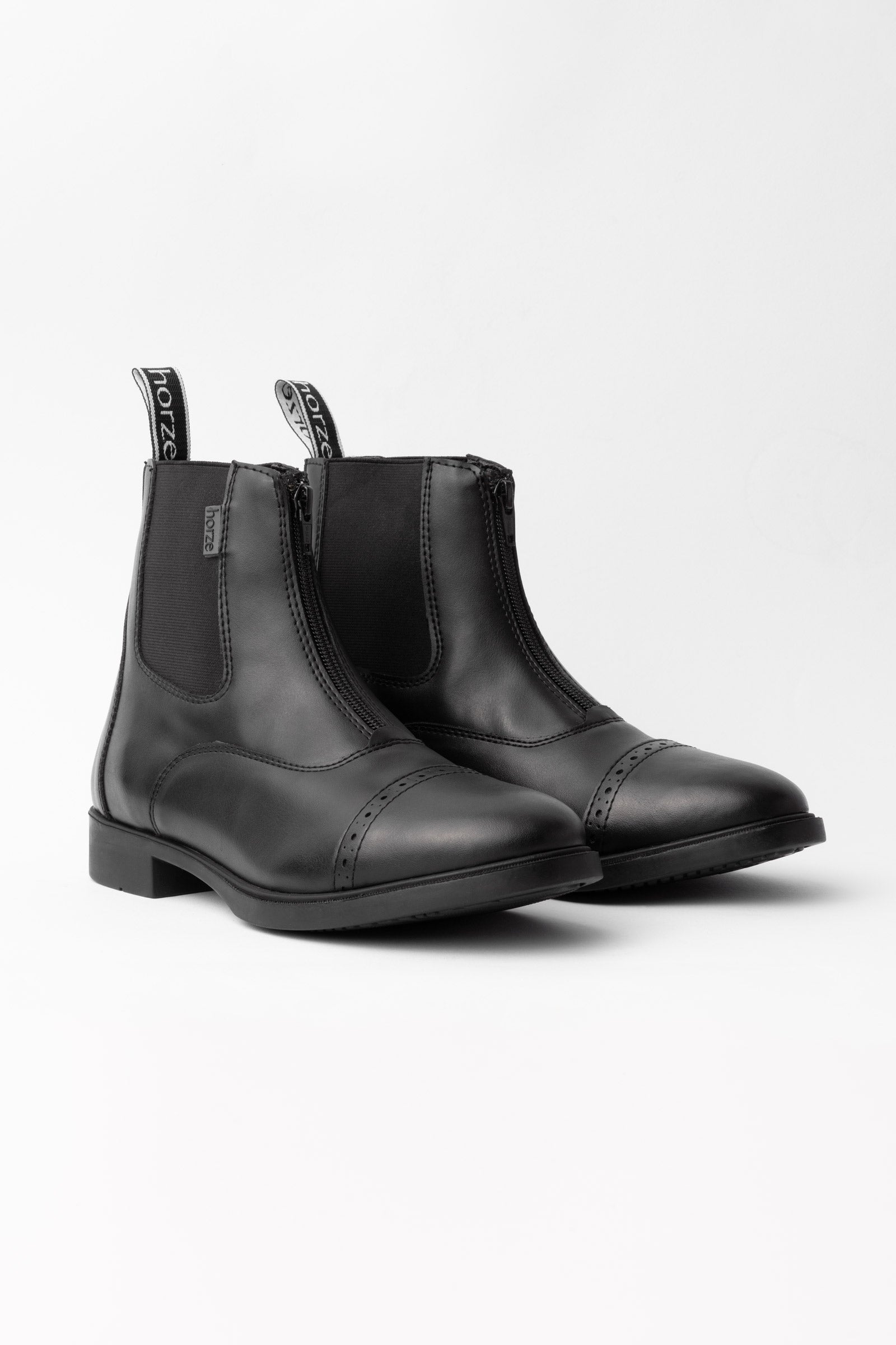 Horze Wexford Women's Front-Zip Jodhpur Boots Riding Boots & Riding Shoes