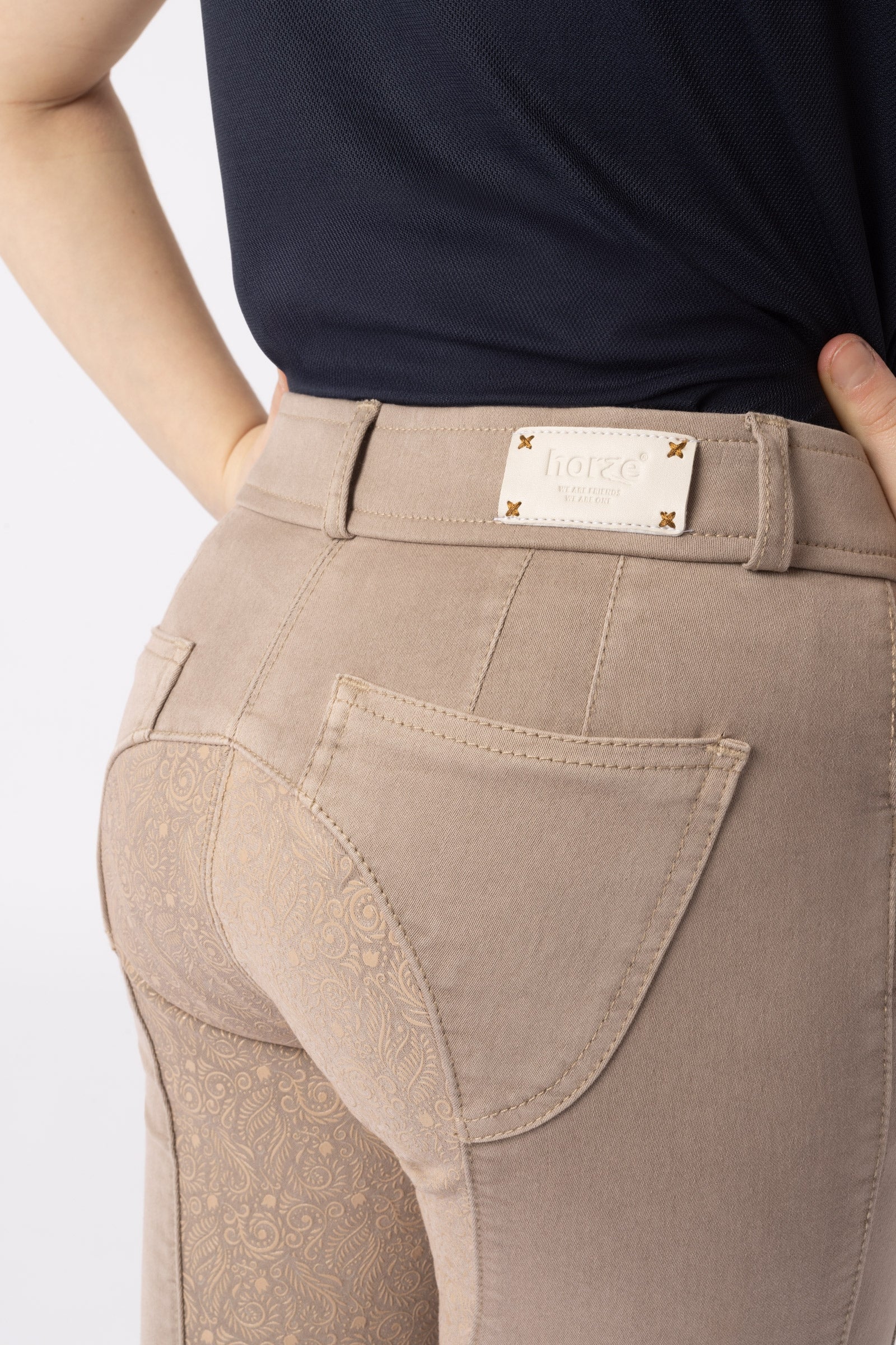 Horze Suki Kids' Full Grip Breeches Kids Apparel