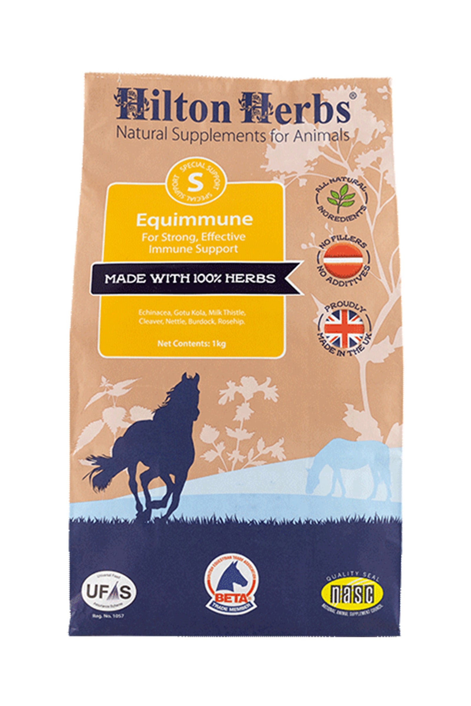 Hilton Herbs Equimmune 1kg Horse Feed & Nutrition