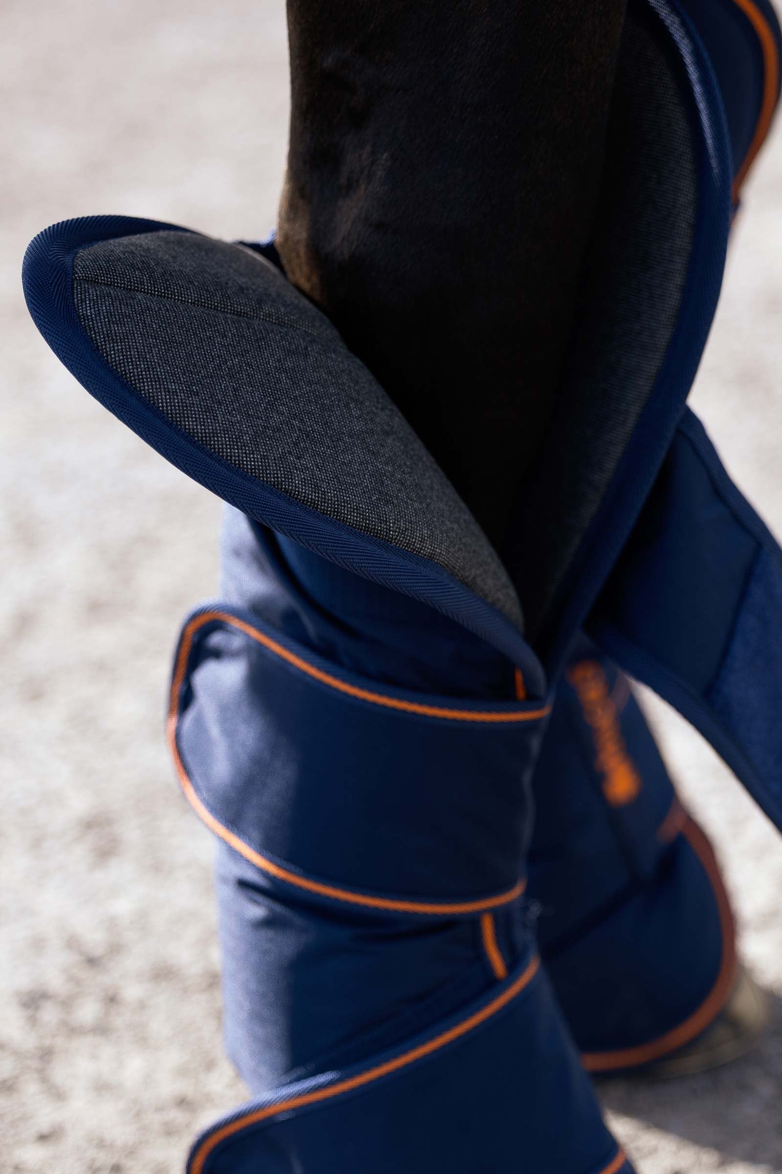 Bucas Therapy Travel Boots (Set of 4) Leg Protection & Hoof Protection for Horses