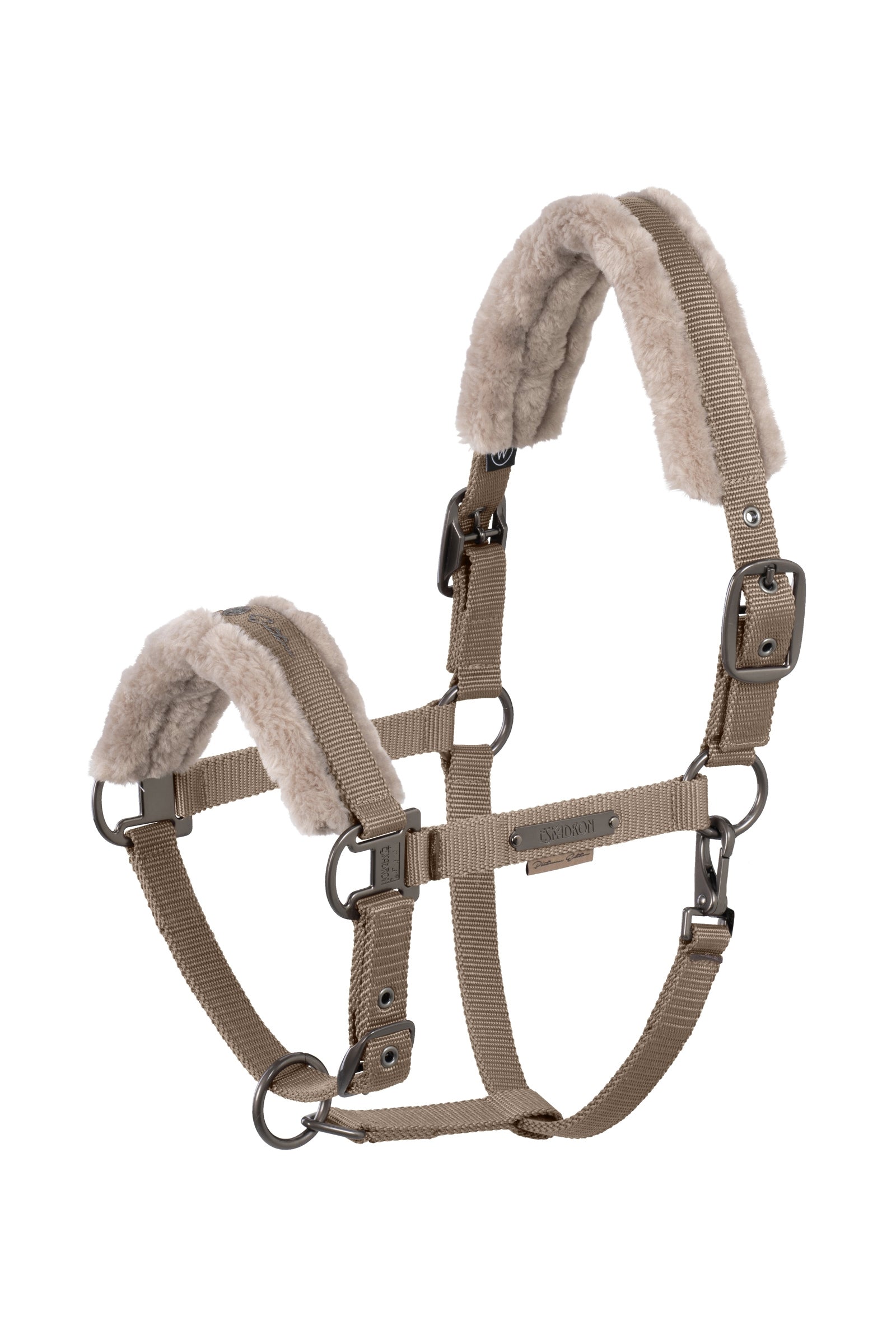 Eskadron Platinum 25 Double Pin Faux Fur Headcollar Halters & Leads