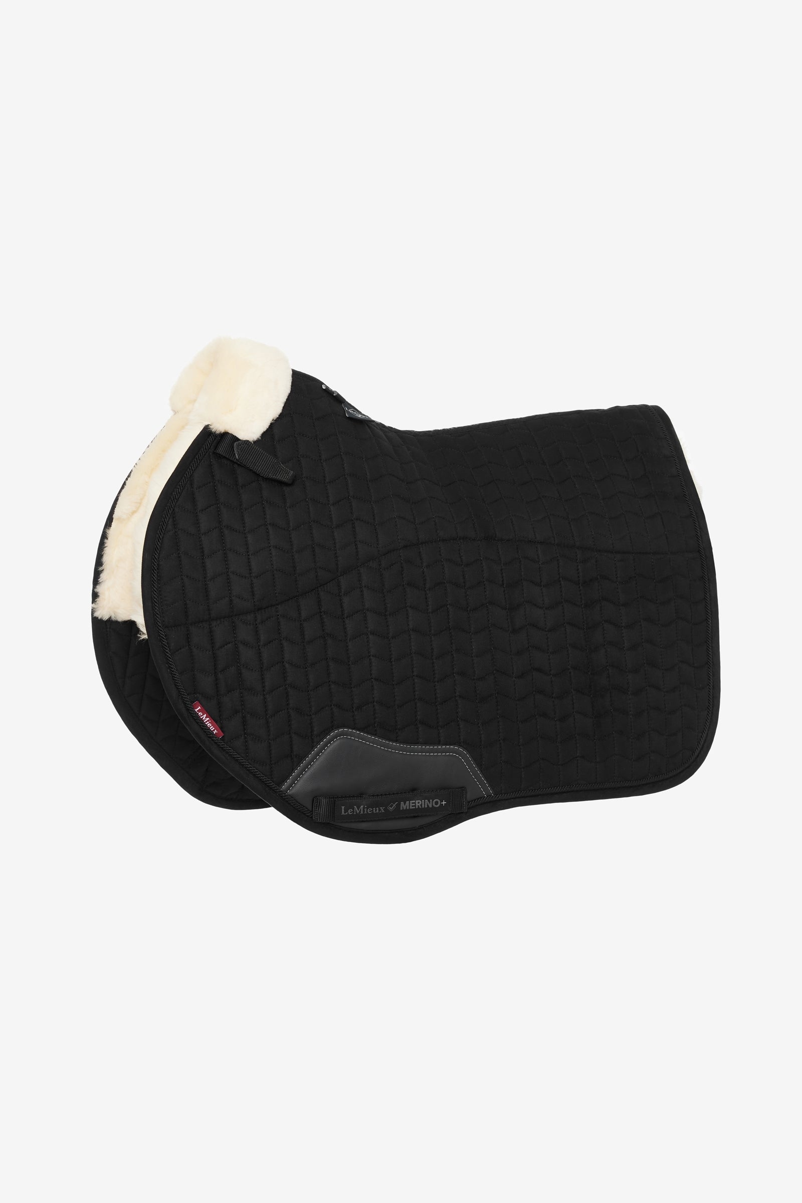 LeMieux Merino+ Suede Eurojump Saddle Pad Saddle Pads