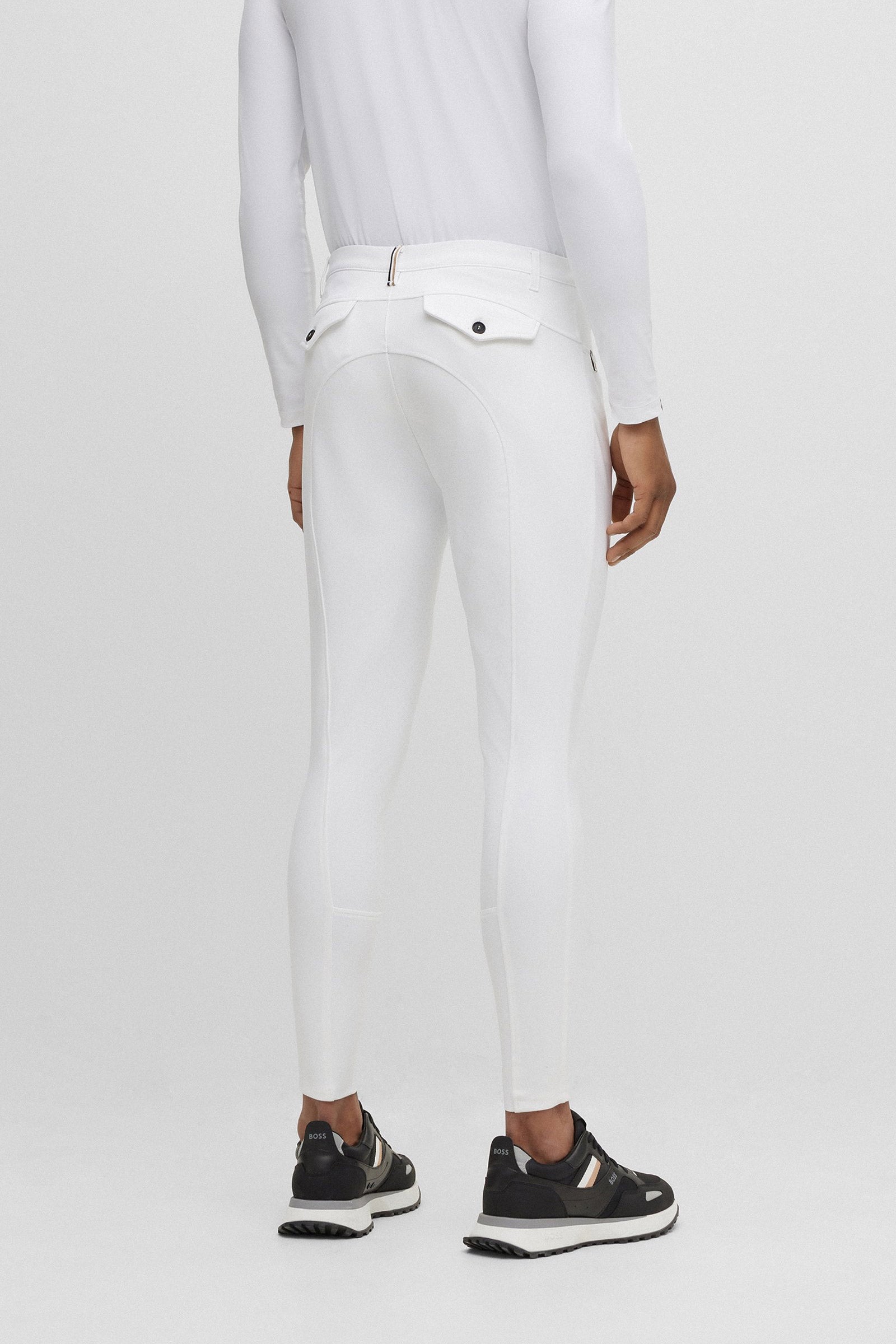 Boss Jim Full Grip Breeches Mens Riding Clothing