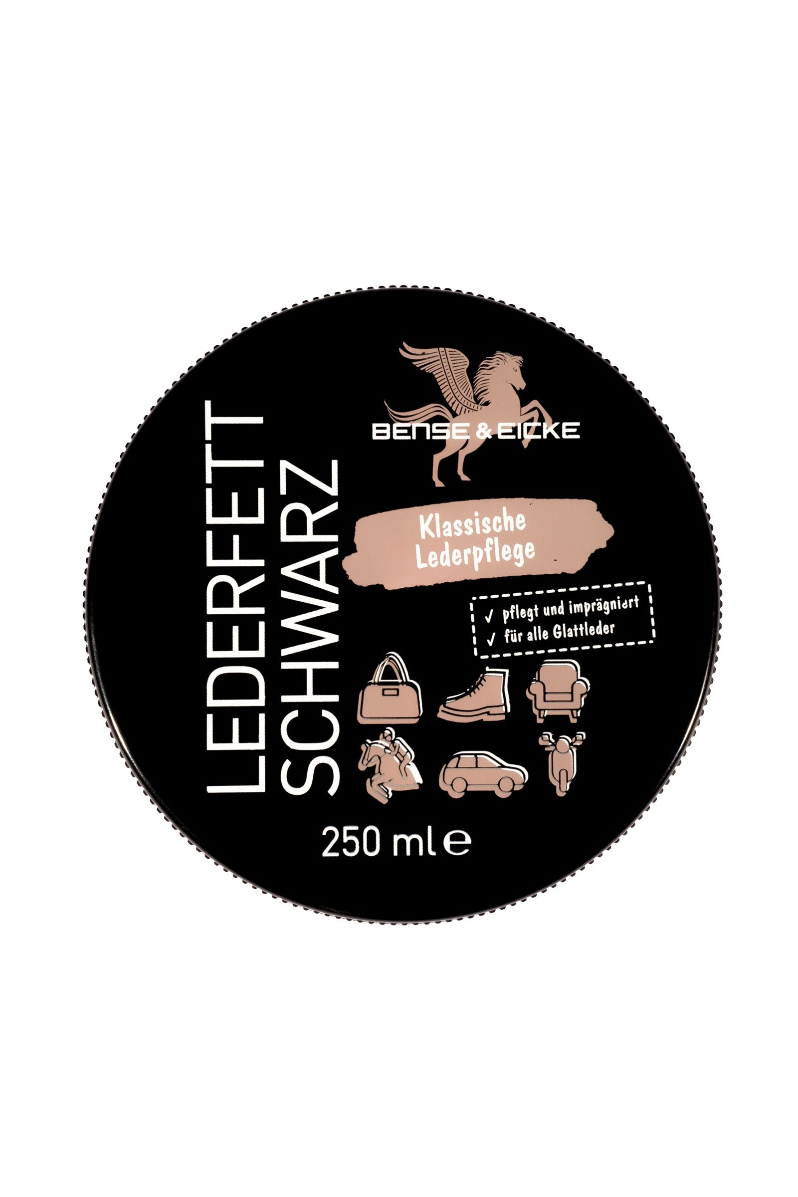 Bense & Eicke Black Leather Grease, 250 ml Horse Health Care