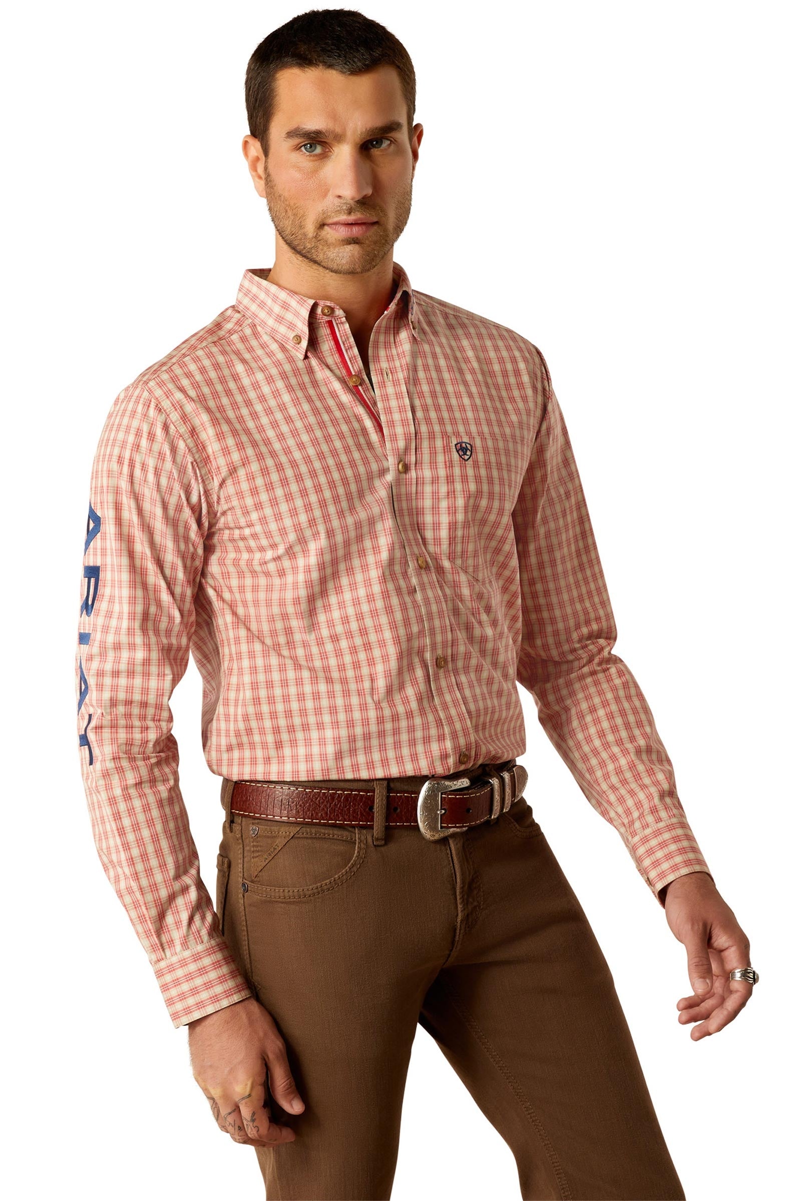 Ariat Pro Team Packer Men's Western Shirt Mens Riding Clothing