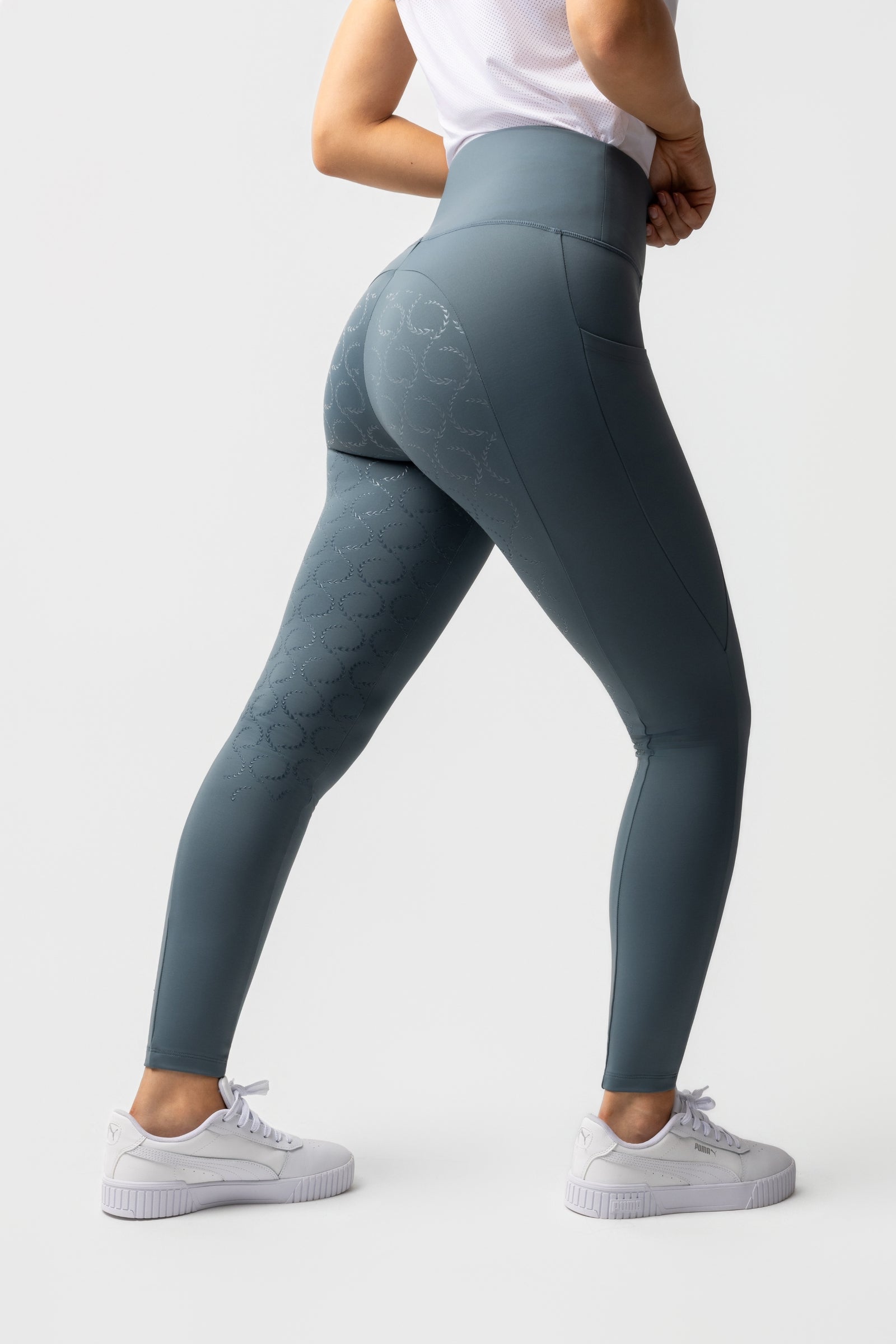 Horze Gillian Women's Thermo Fullgrip Tights Womens Breeches