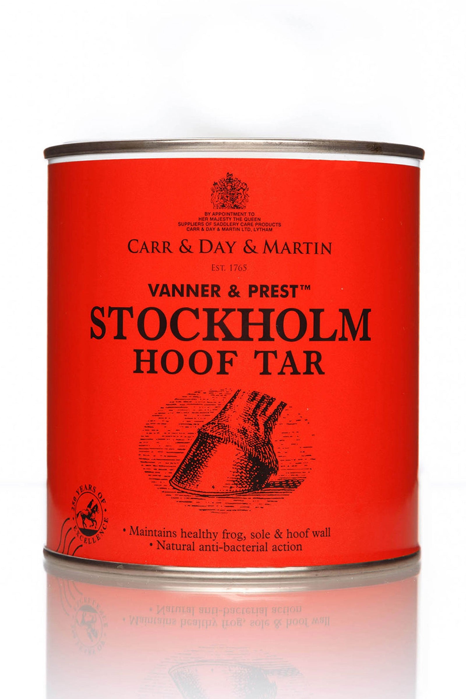 Carr & Day & Martin CDM Vanner & Prest Hoof Tar Stockholm, 455ml Horse Health Care