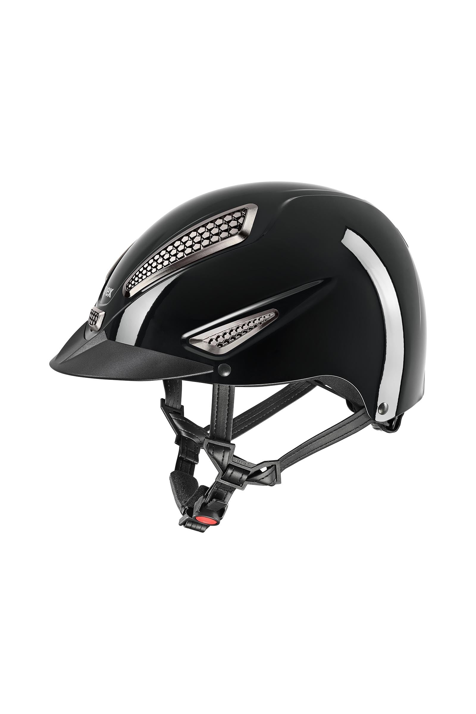 Uvex Perfexxion III Shiny Riding Helmet Safety Equipment