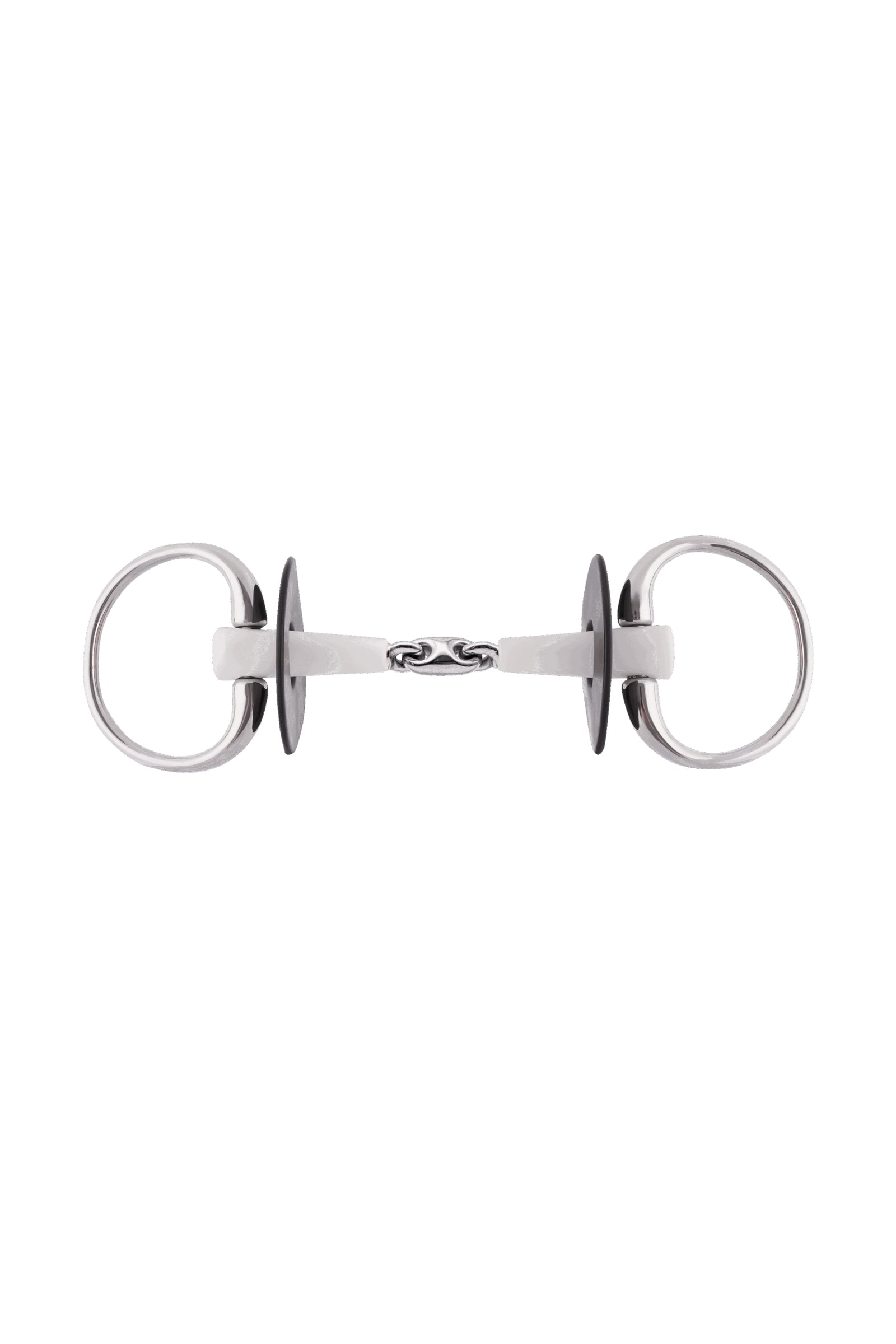 Sprenger Nathe Eggbutt Bit 18mm Double Jointed (70mm ring) Horse Bits