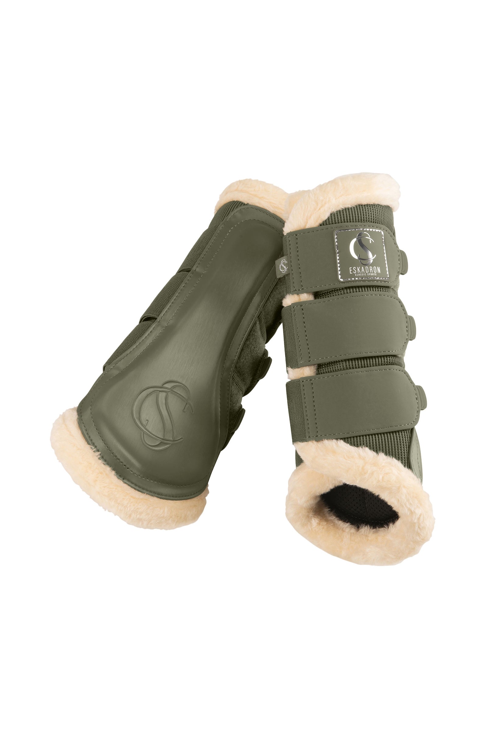 Eskadron Classic Sports SS25 Mesh Fauxfur Tendon Boots Leg Protection & Hoof Protection for Horses