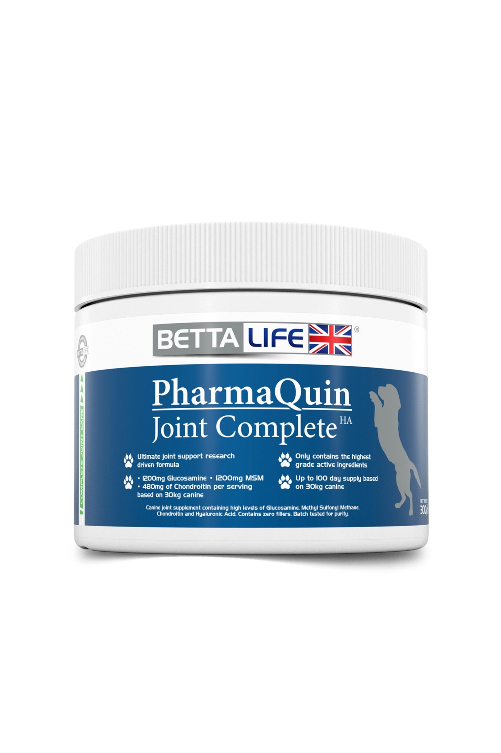 Betta Life PharmaQuin Joint Complete Ha Canine Supplement, 300g Dog Accesories