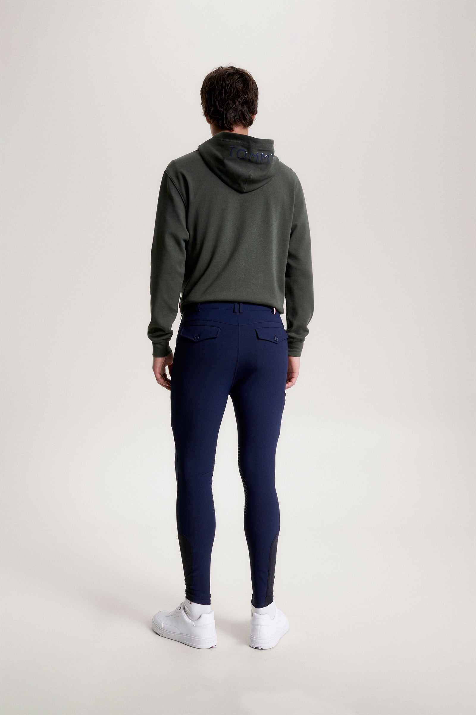 Tommy Hilfiger Equestrian London Logo Fleece Hoodie Mens Riding Clothing