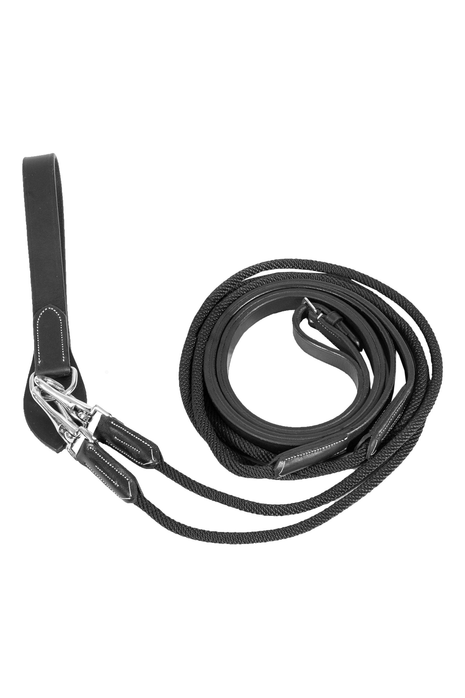 Horze Sparta Nylon/Leather Draw Reins Bridles & Reins