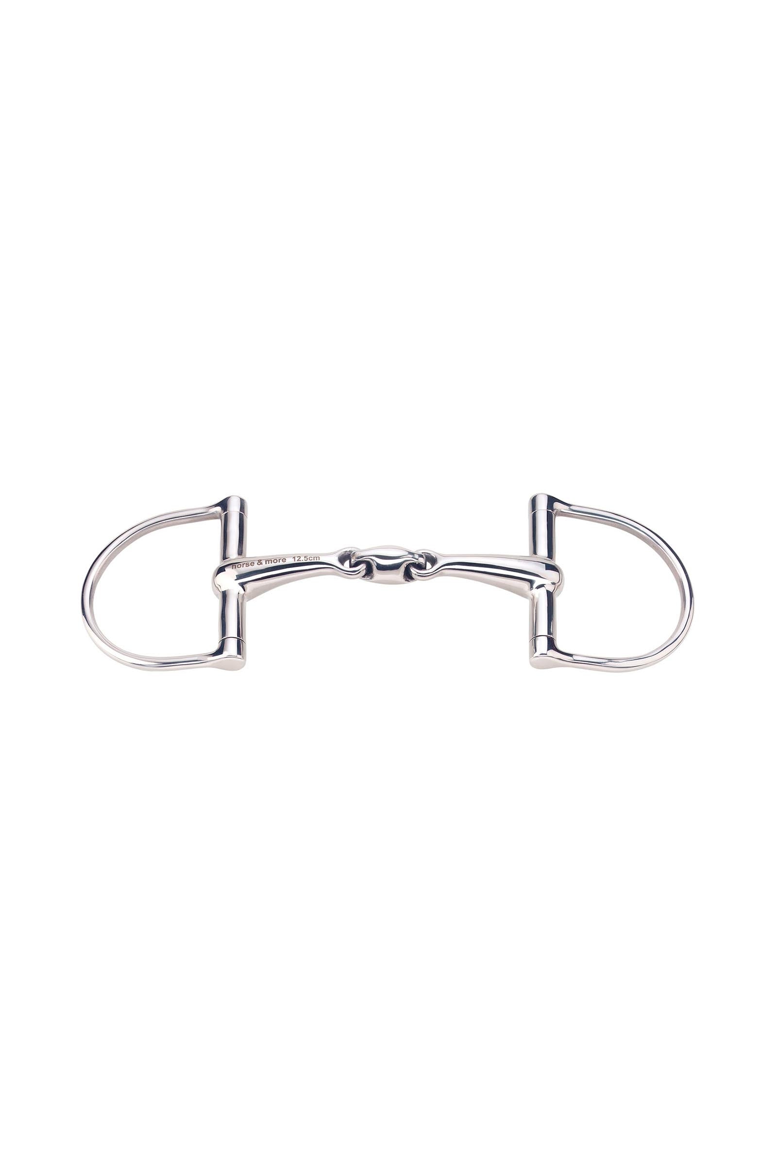 Sprenger MAX-Control D-Ring Bit St. St., Locking Mechanism, Double Jt., 16 mm Horse Bits