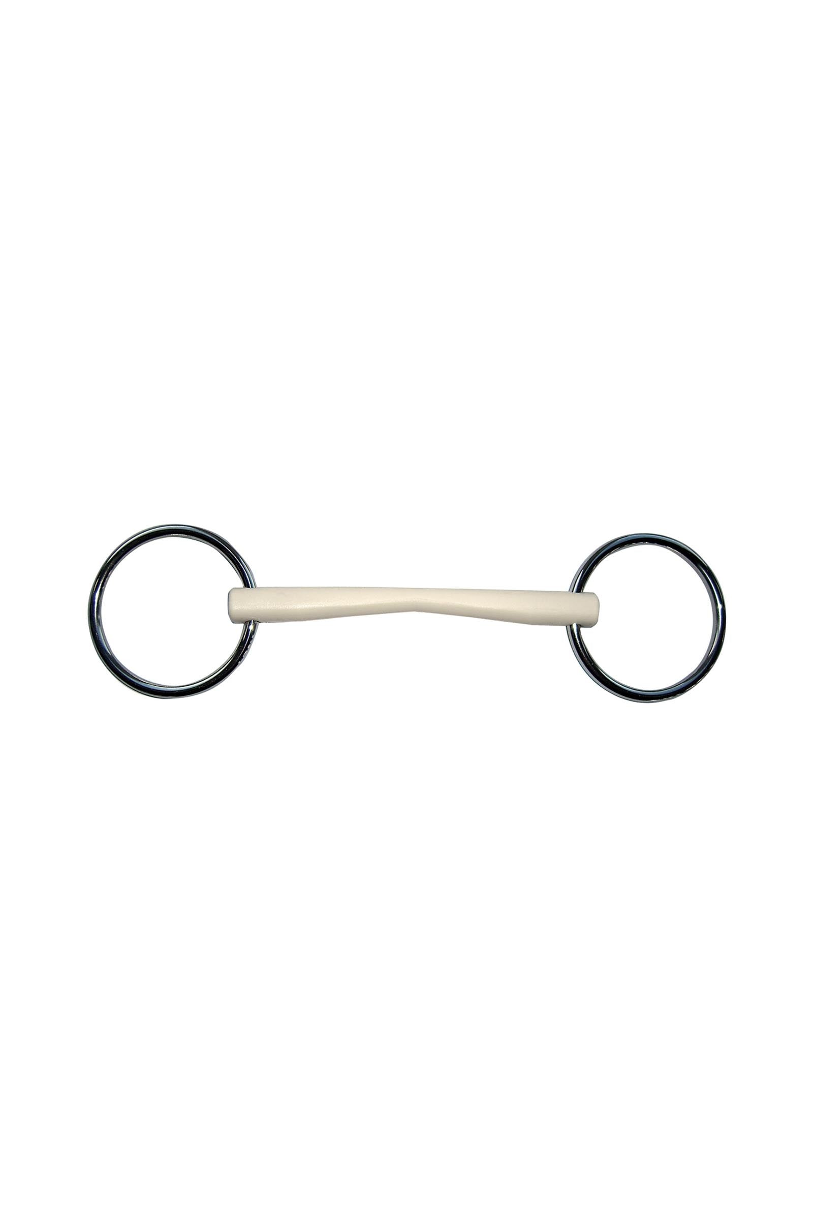 Sprenger HS Duo Loose Ring Snaffle Bit, Mullen Mouth 16mm, Plastic Horse Bits