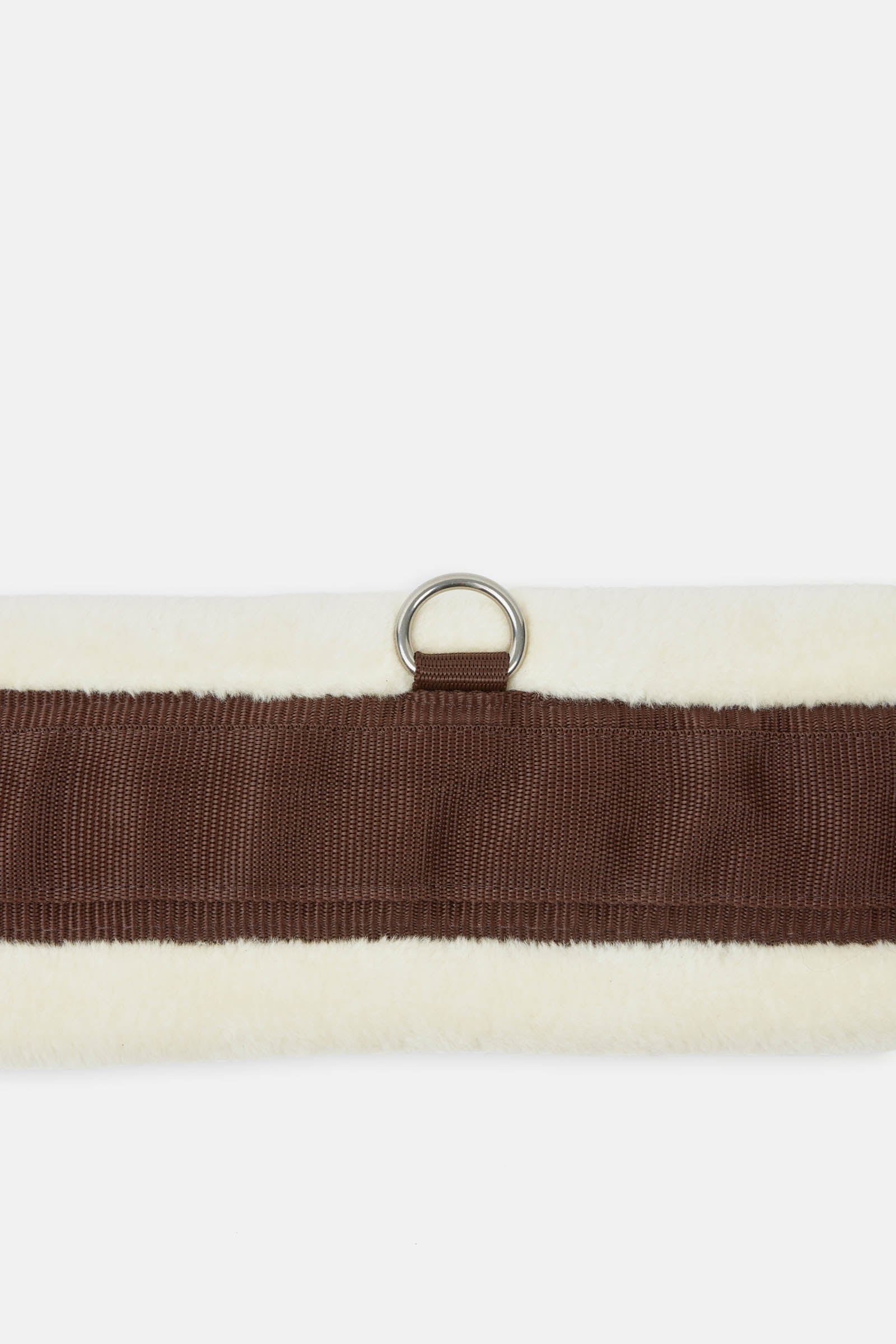 Horze Kyiv Neoprene Long Girth with Fixed Faux Fur Saddles, Girths & Stirrups
