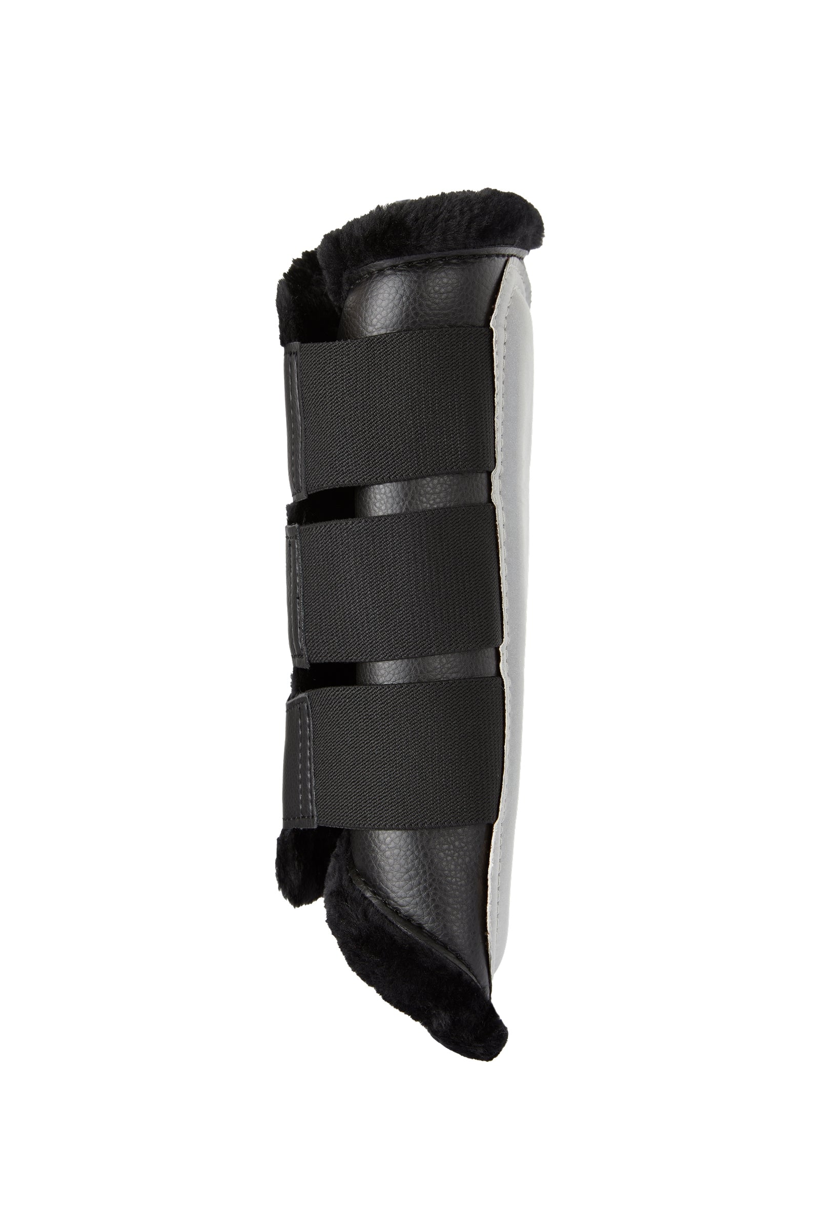 Horze Luminox Reflective Brushing Boots, Front Leg Protection & Hoof Protection for Horses