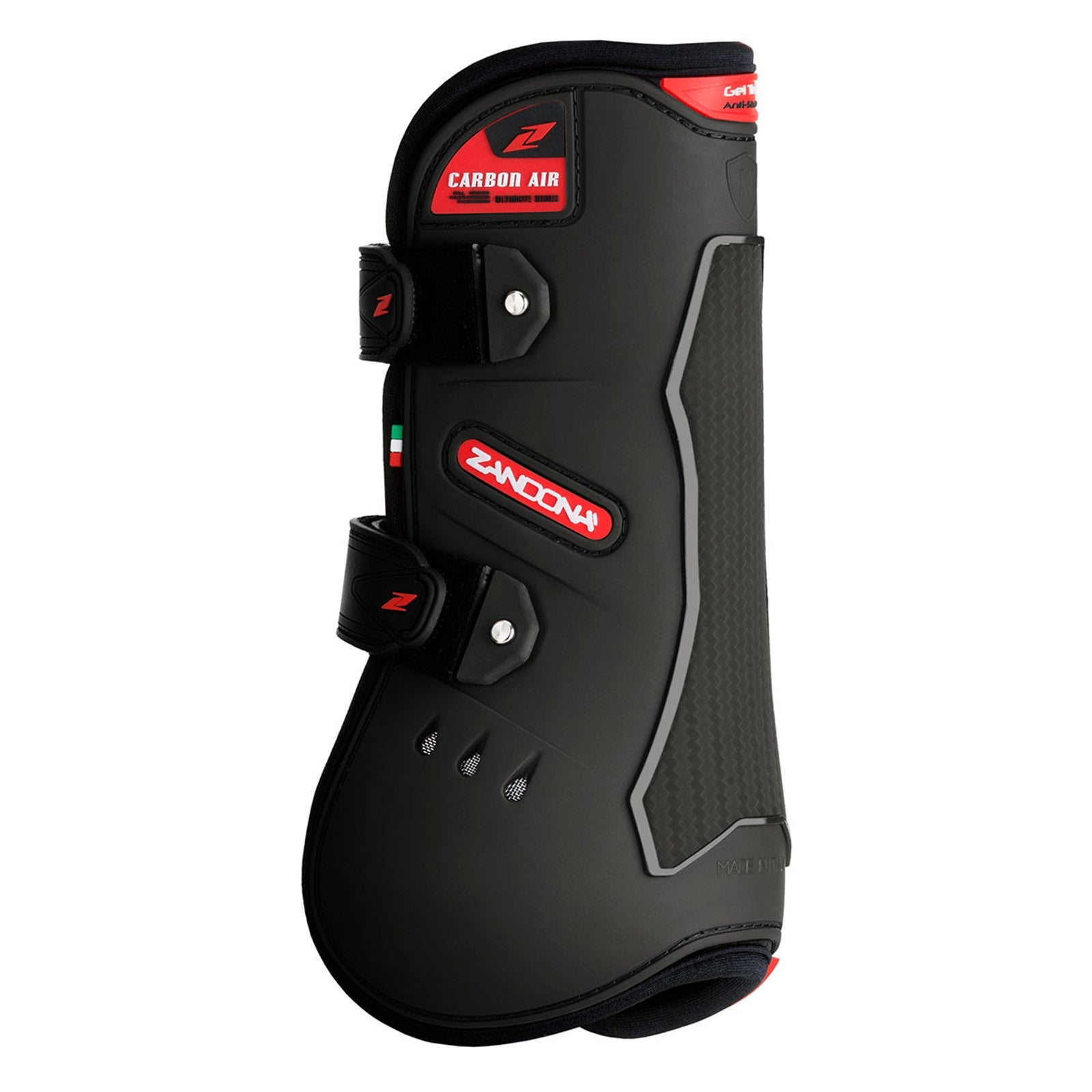 Zandona Carbon Air Tendon Boots with Hook and Loop Closure Leg Protection & Hoof Protection for Horses