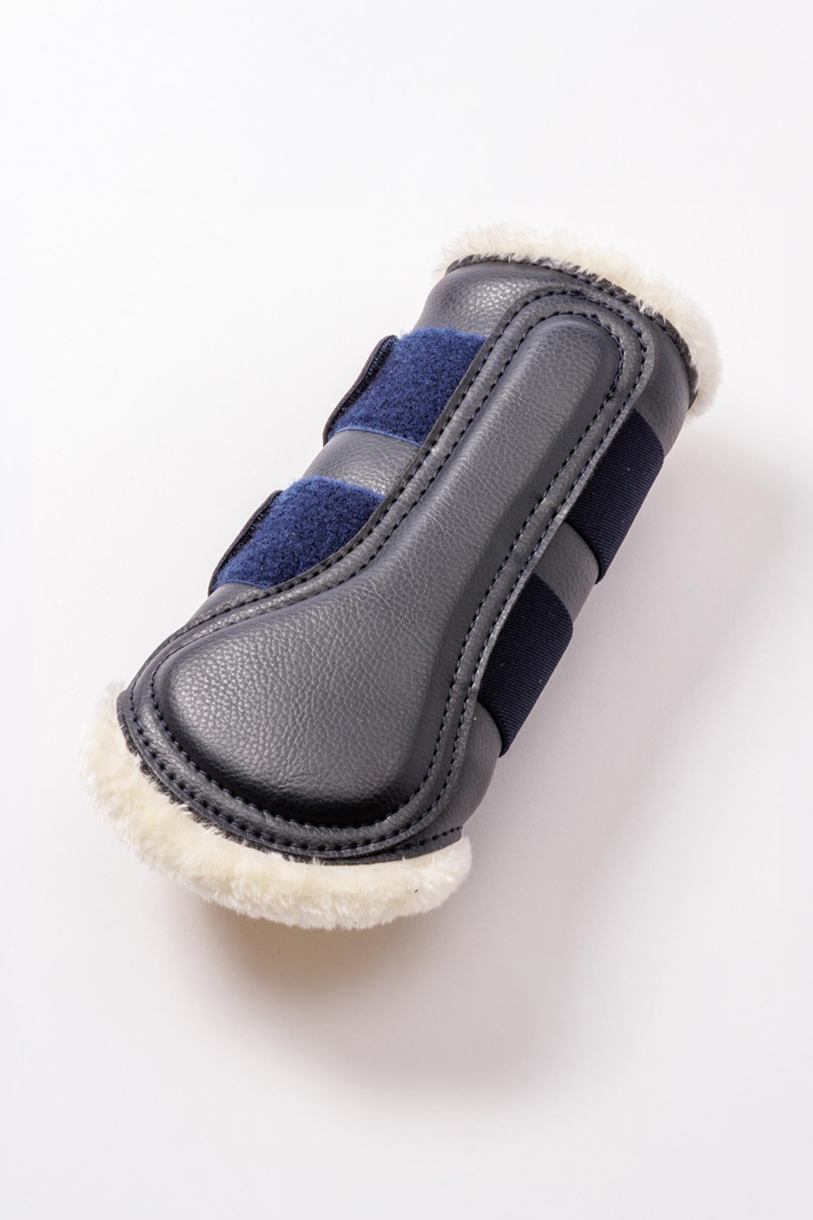 Kavalkade Anatomic Synthetic Leather Boots With Faux Fur Leg Protection & Hoof Protection for Horses