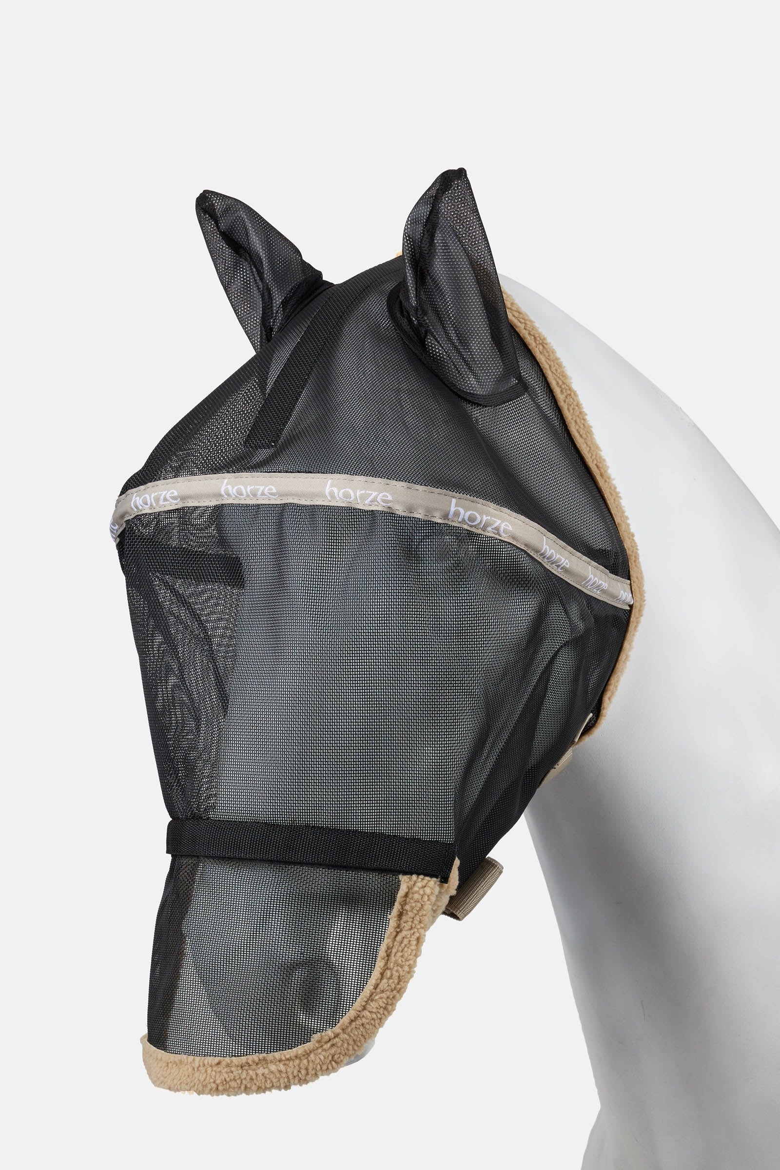 Horze Wire-Framed Flymask Antifly Protection for Horses