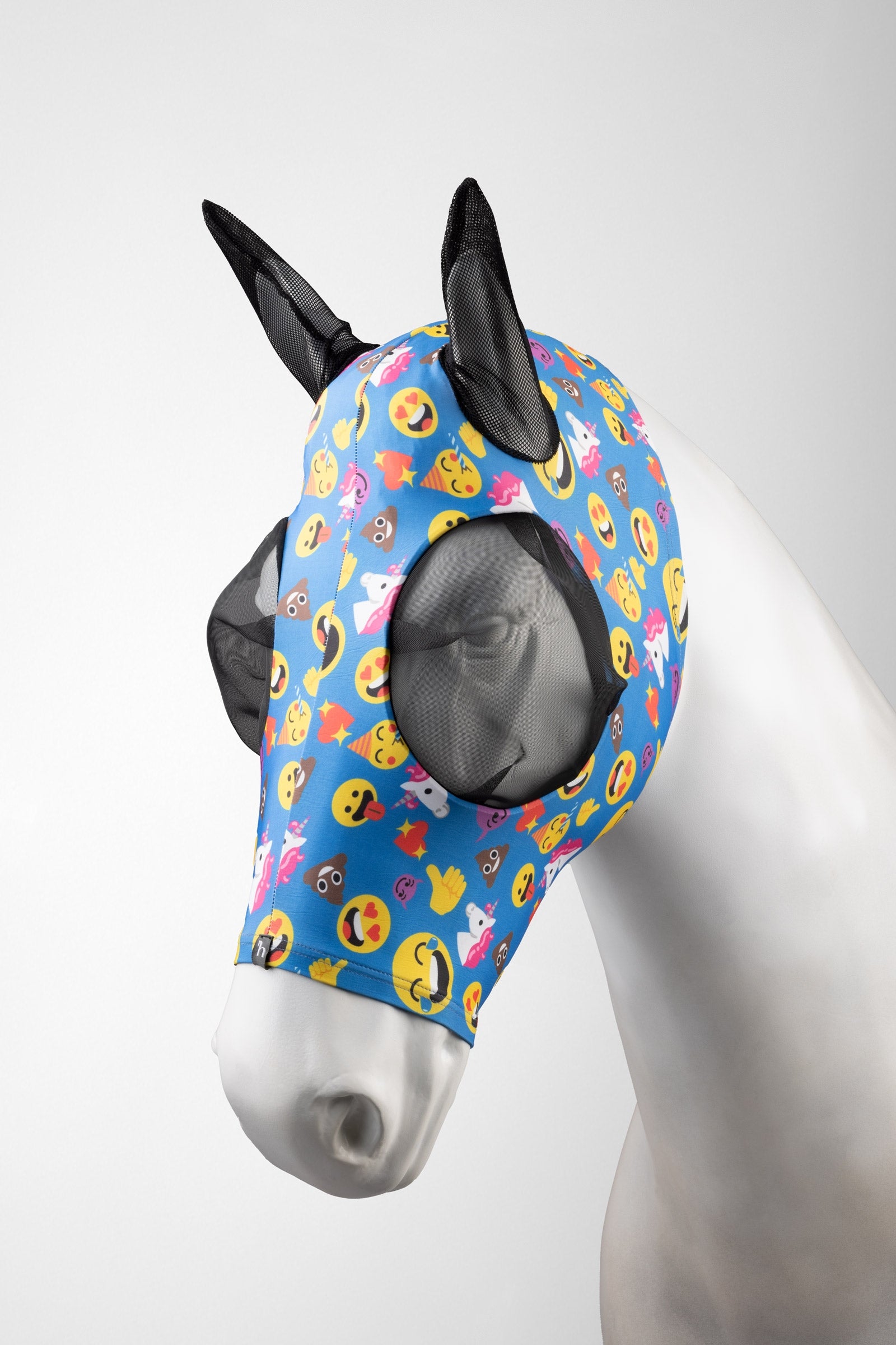 Horze Ibiza Elastic Pull-On Fly Mask Antifly Protection for Horses