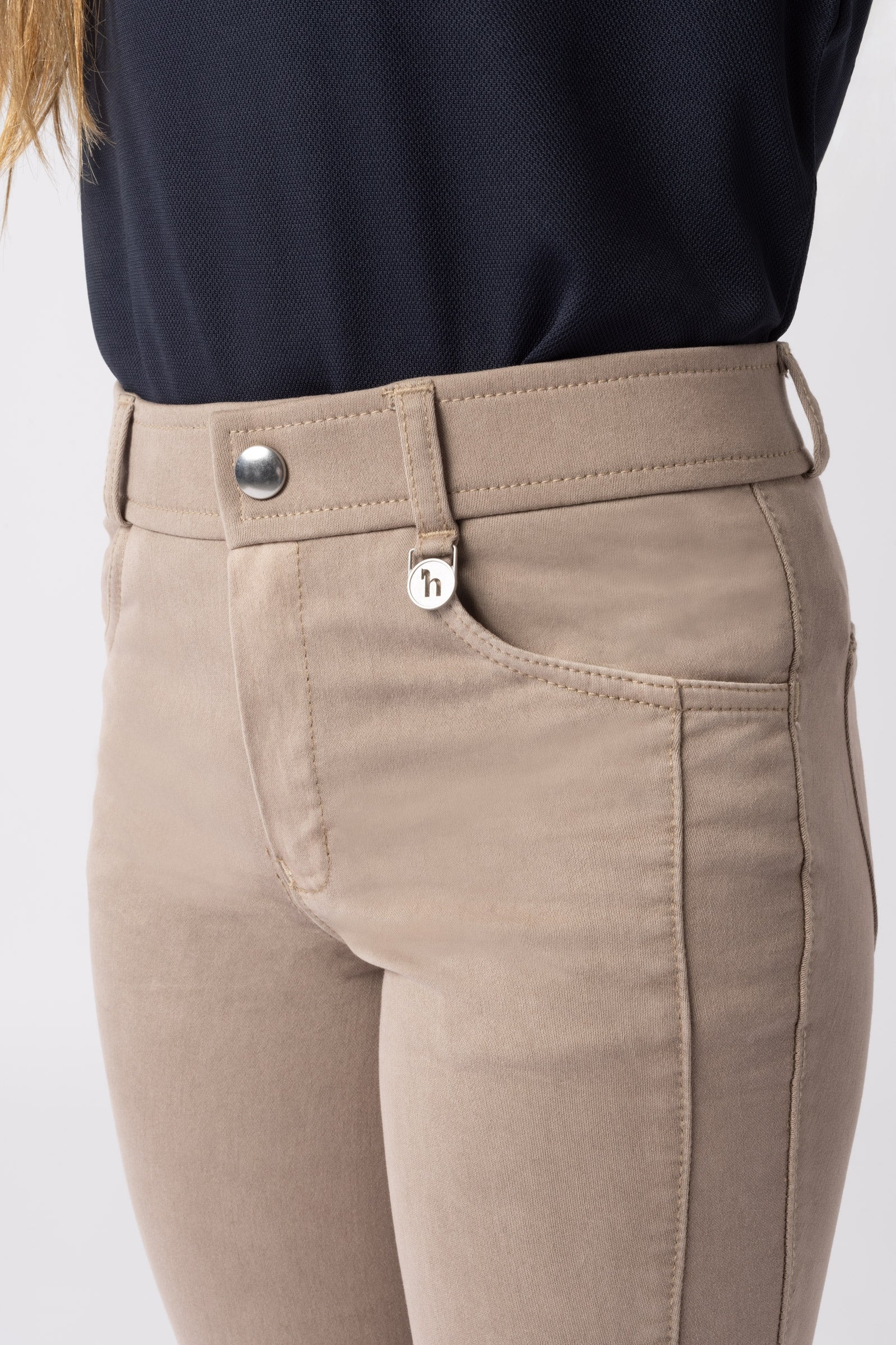 Horze Suki Kids Knee Grip Breeches Kids Apparel