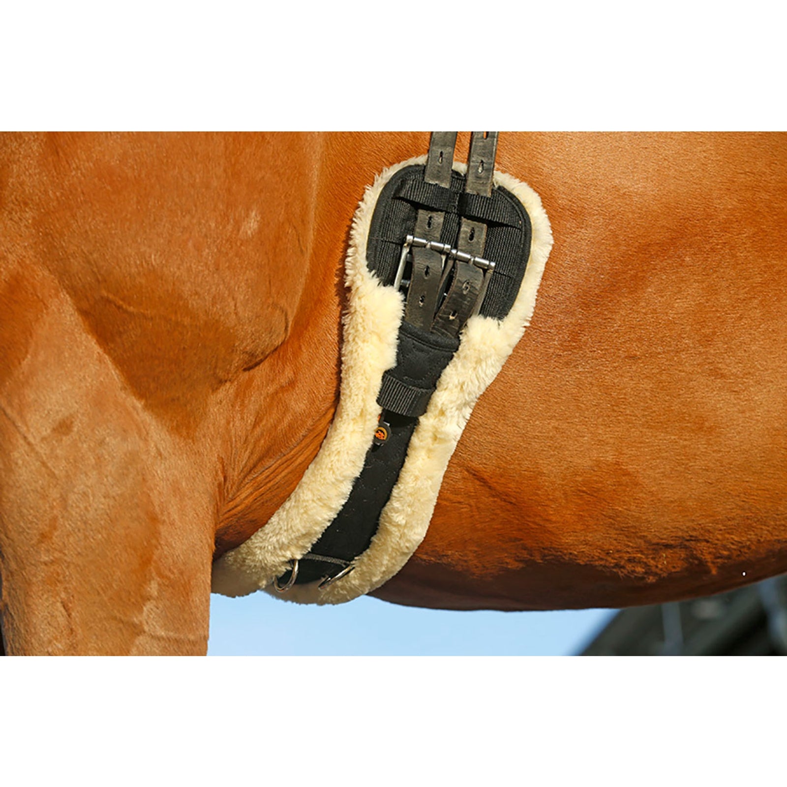 Kentucky Horsewear Sheepskin Short Girth Saddles, Girths & Stirrups