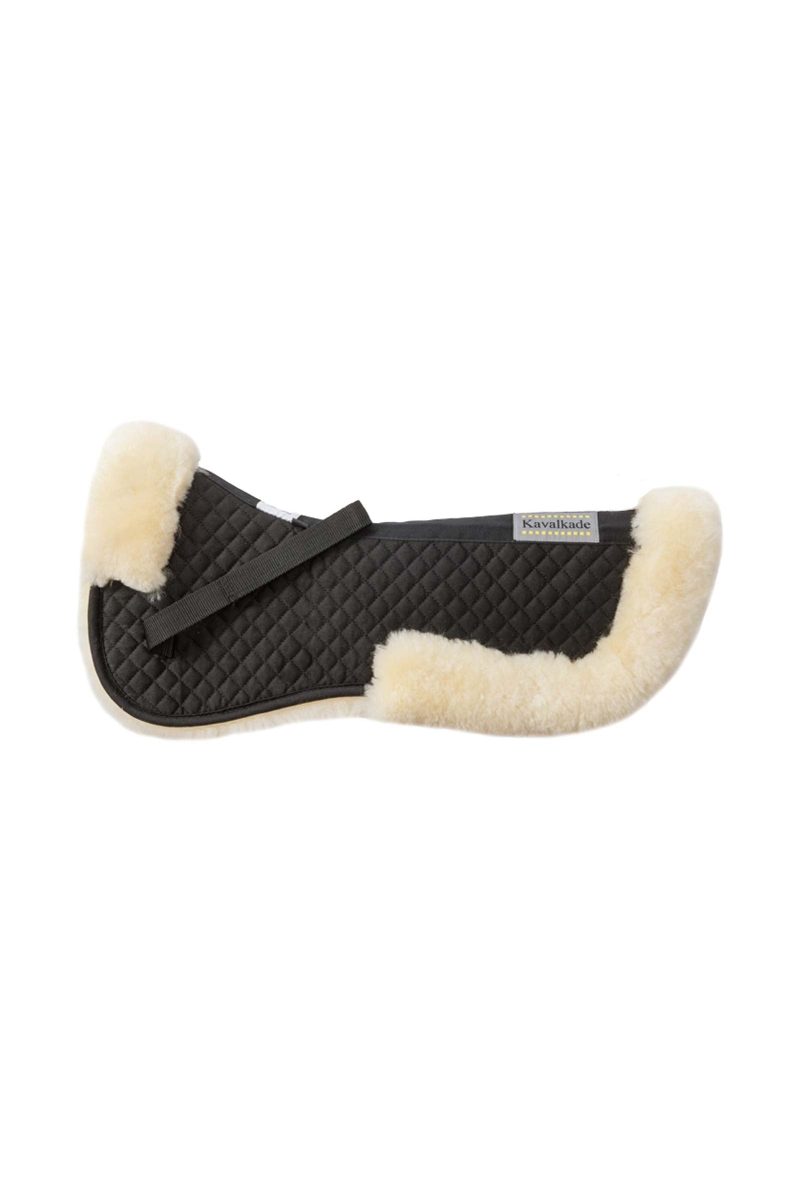 Kavalkade Lambswool pad w/ brim behind, lambswool Saddle Pads