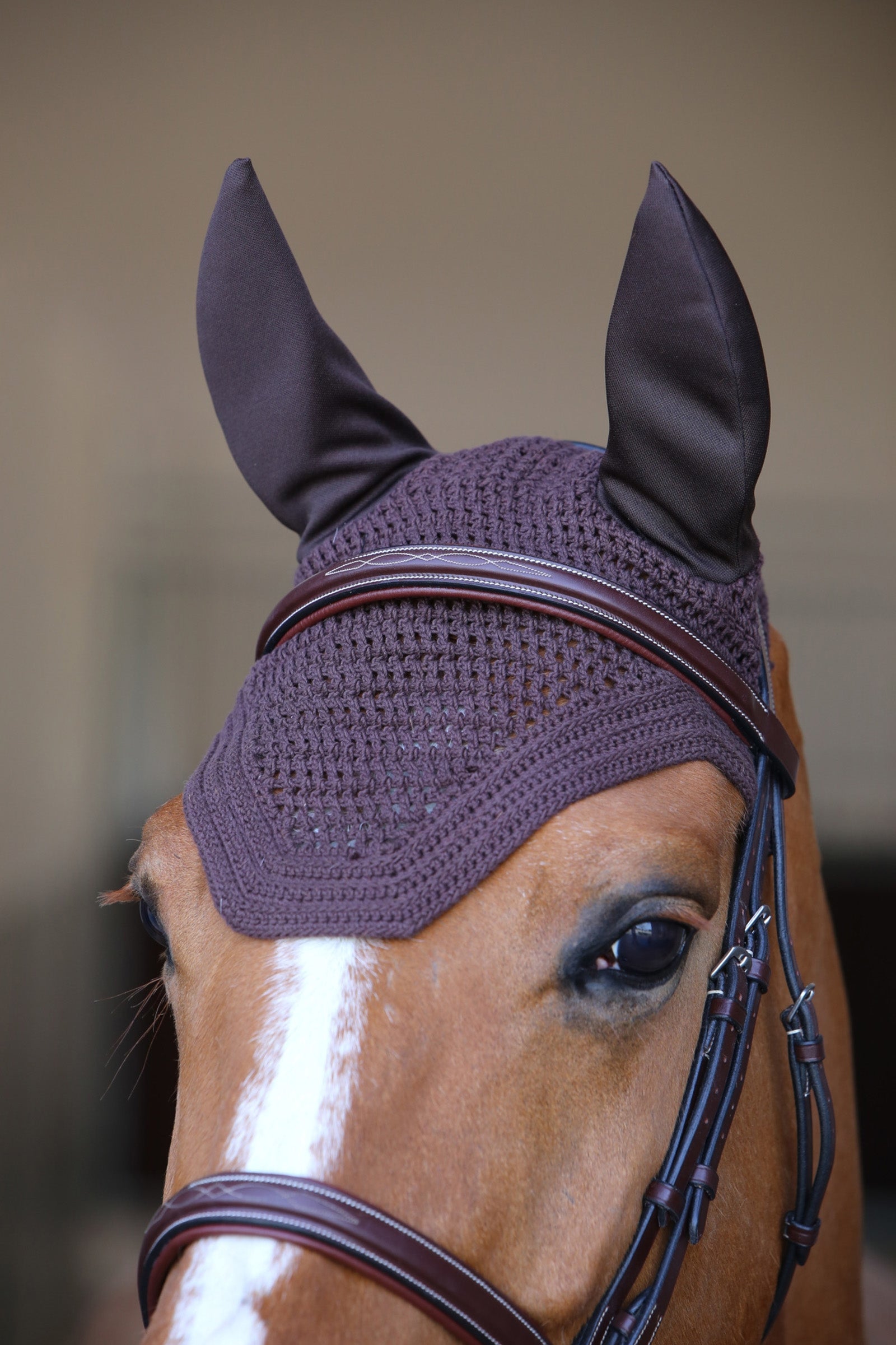 Kentucky Horsewear Fly Veil Wellington Saddle Pads