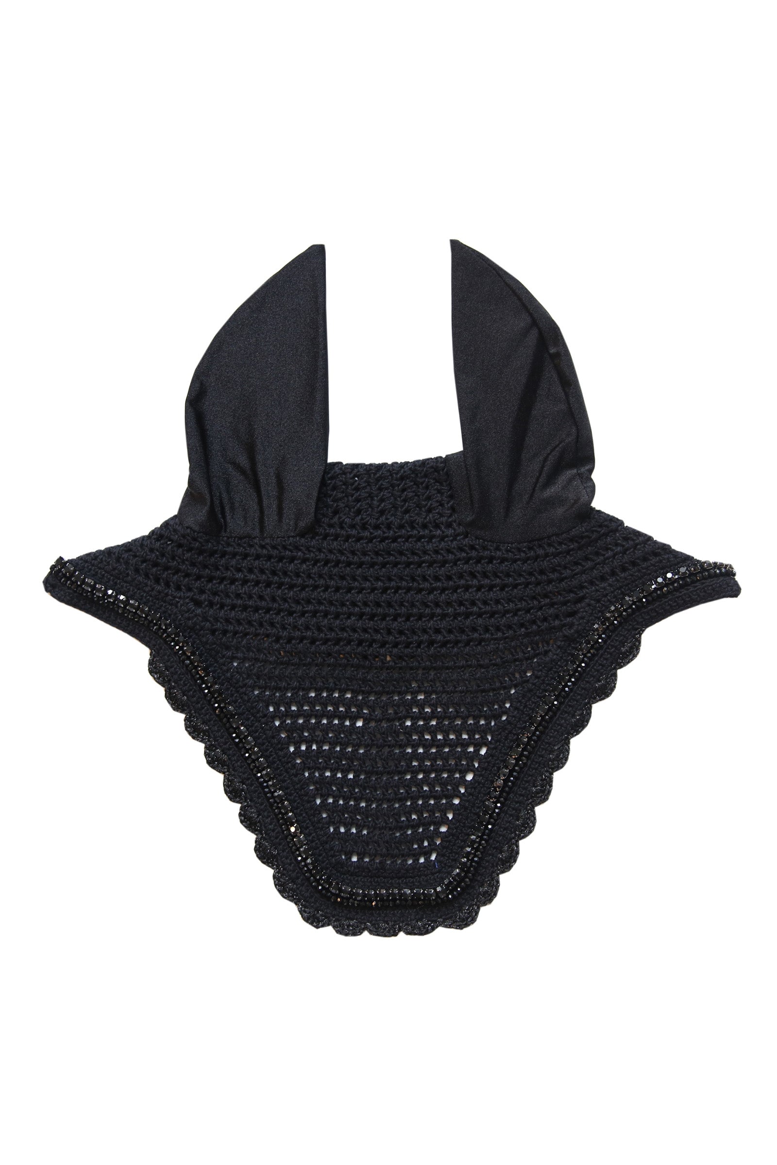 Kentucky Horsewear Fly Veil Wellington Stone & Pearl Saddle Pads