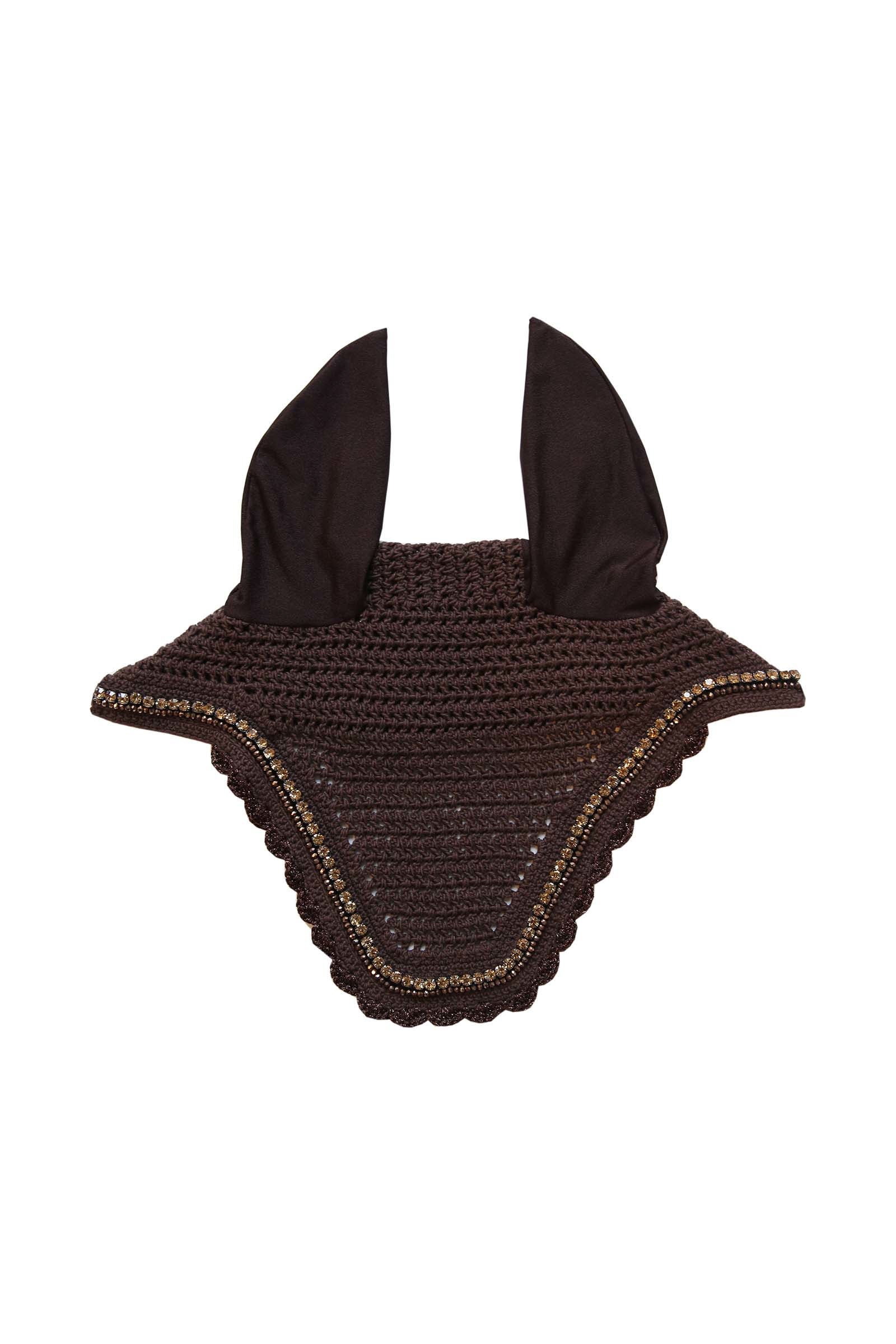 Kentucky Horsewear Fly Veil Wellington Stone & Pearl Soundless Saddle Pads