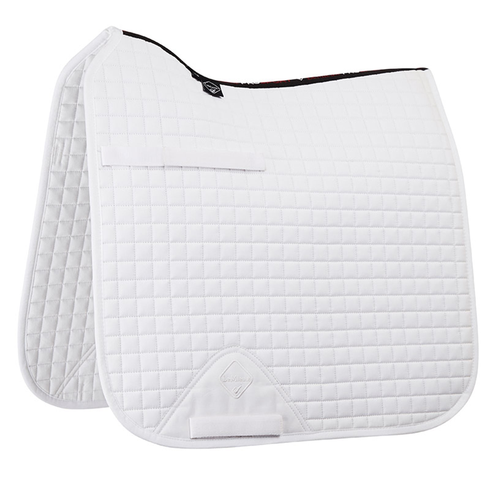 LeMieux Cotton Dressage Square Long Strap Saddle Pads