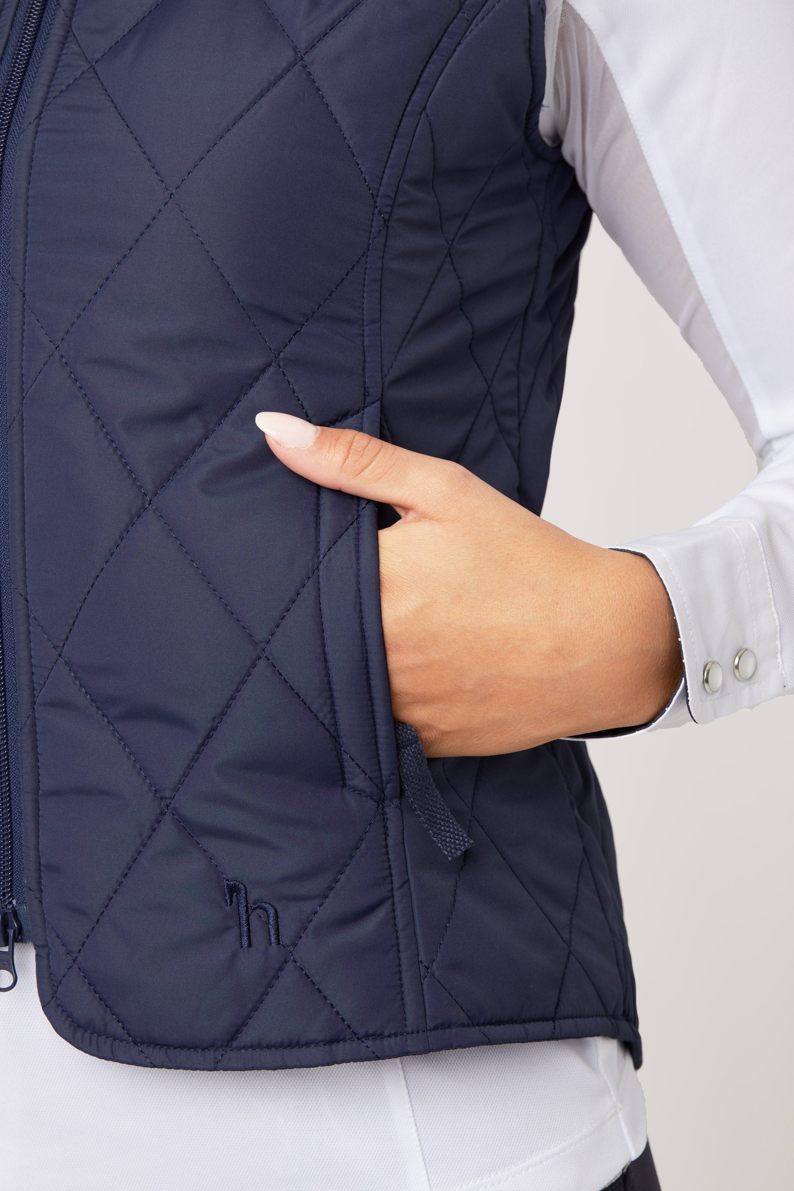 Horze Women's Classic Quilted Riding Vest Women’s Riding Clothing