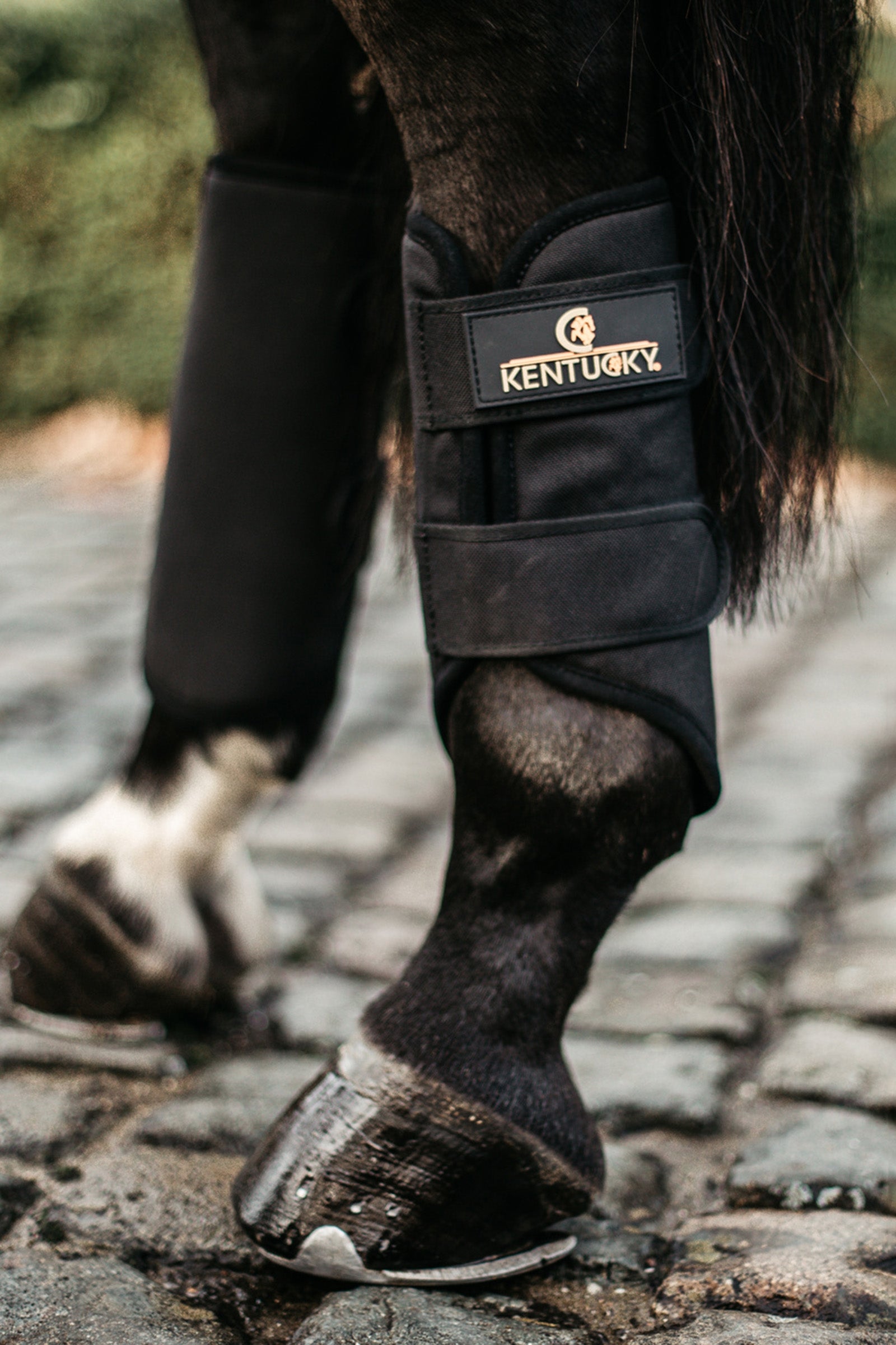 Kentucky Horsewear Turnout Boots 3D Spacer Front Leg Protection & Hoof Protection for Horses