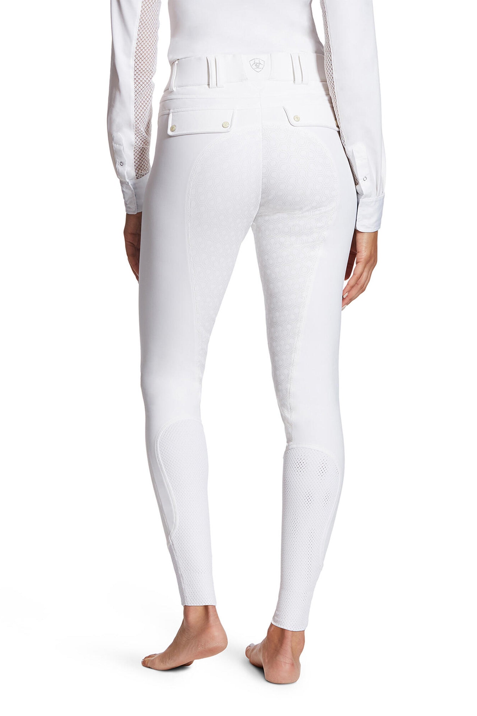 Ariat Tri Factor Women's Full Seat Breeches With Silicone Grip Womens Breeches