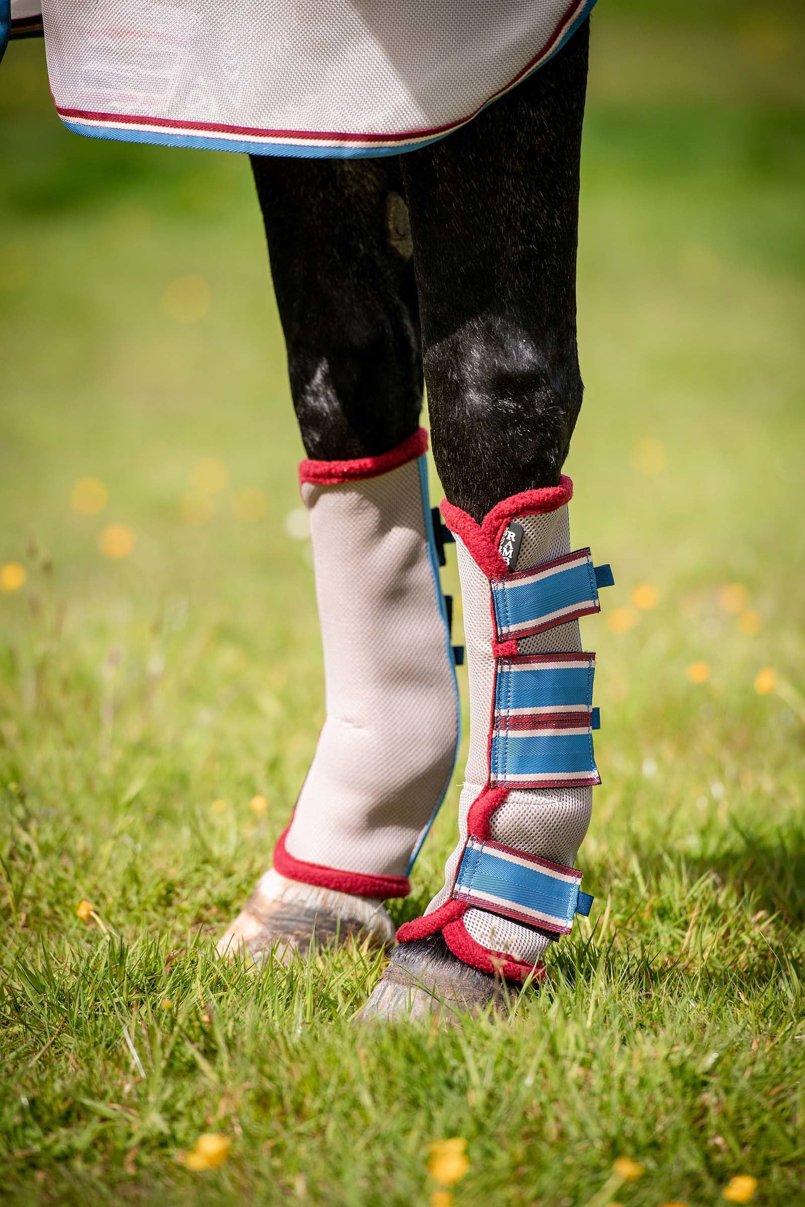 Horseware Rambo Airmesh Fly Travel Boots Antifly Protection for Horses