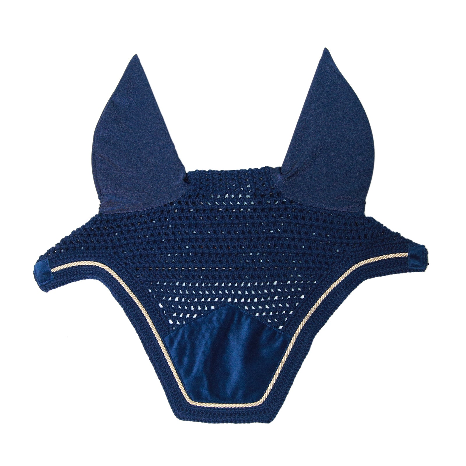 Kentucky Horsewear Wellington Velvet Basic Fly Veil Saddle Pads
