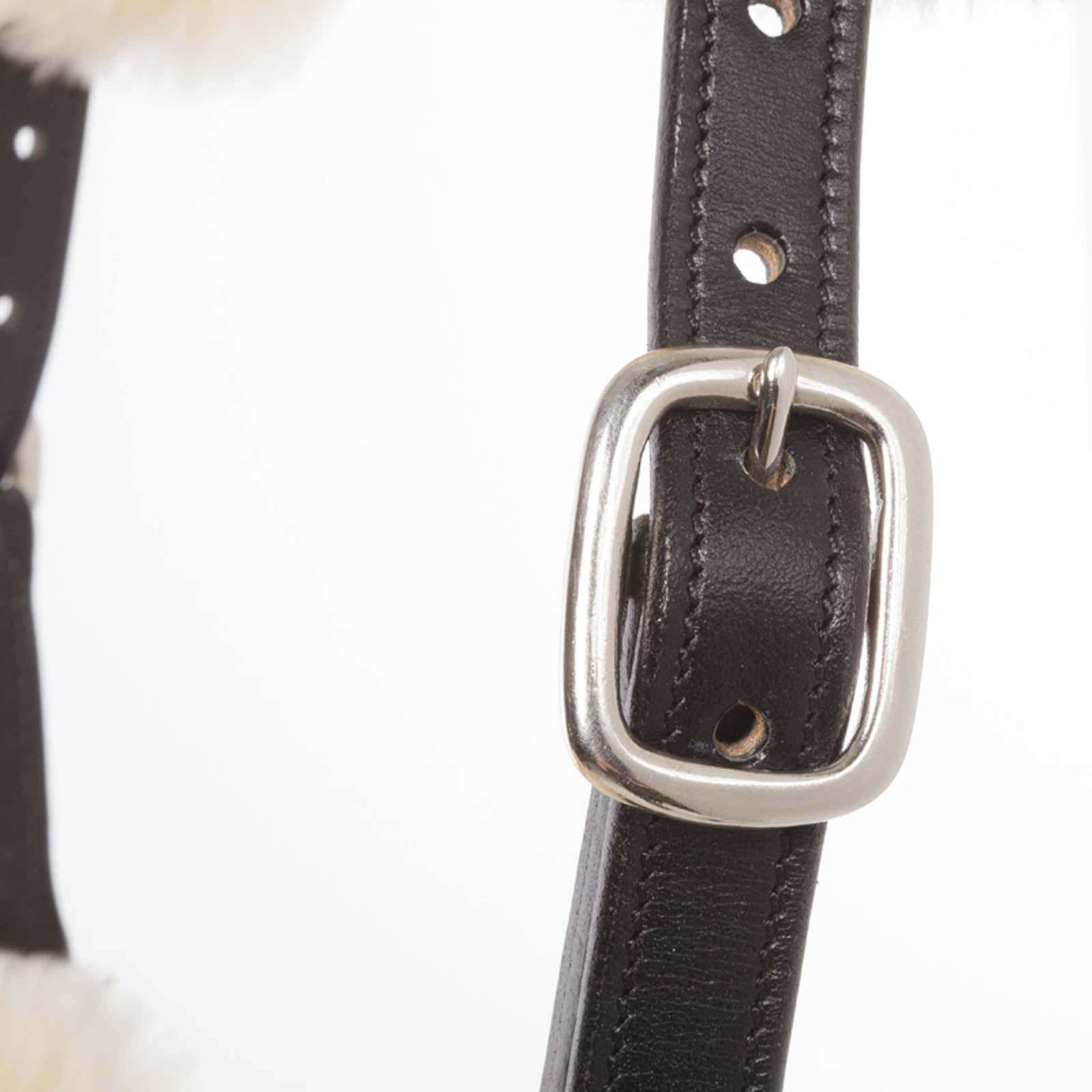 Kavalkade Marvellous Leather Halter with Sheepskin Halters & Leads