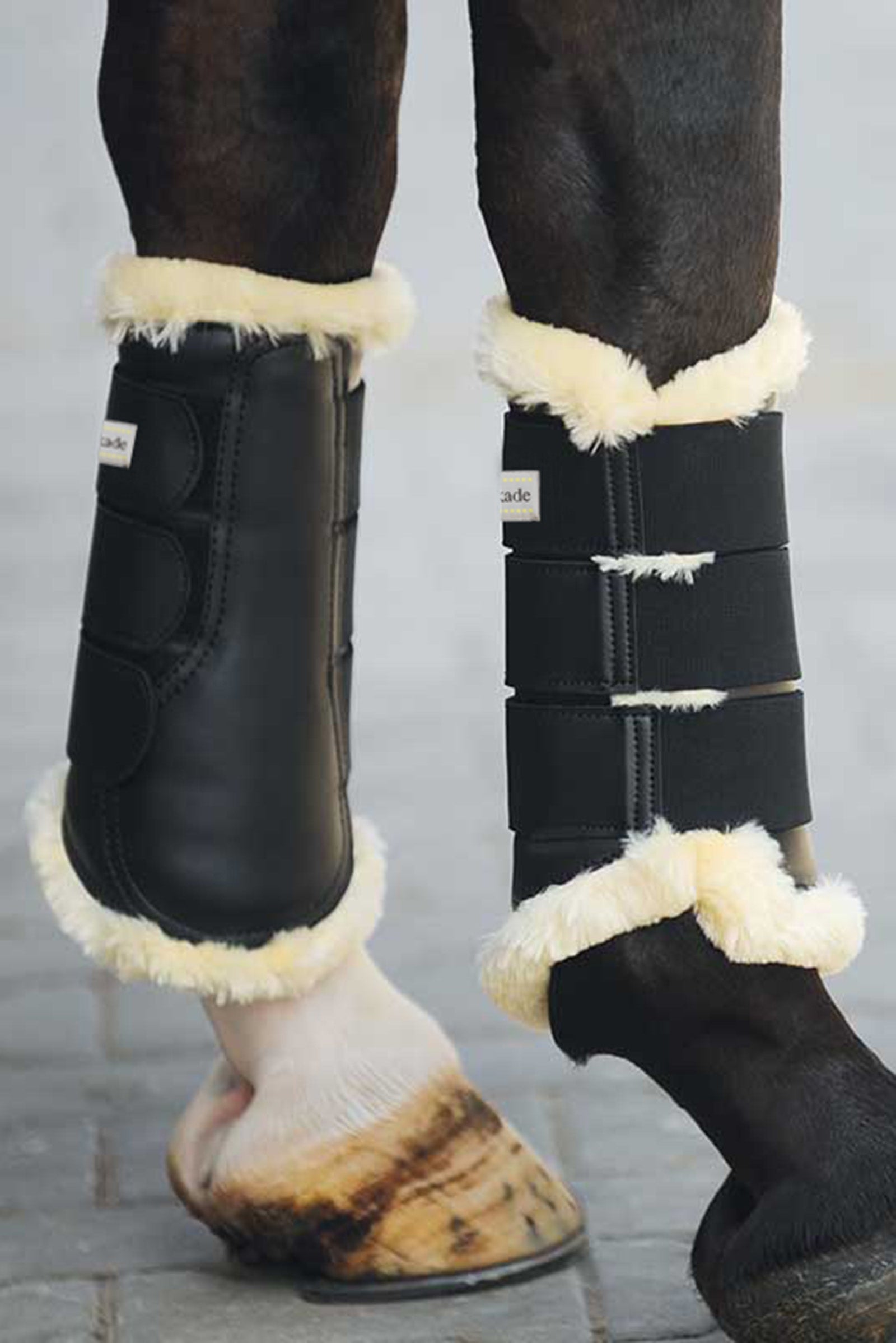 Kavalkade Show Brushing Boots Leg Protection & Hoof Protection for Horses